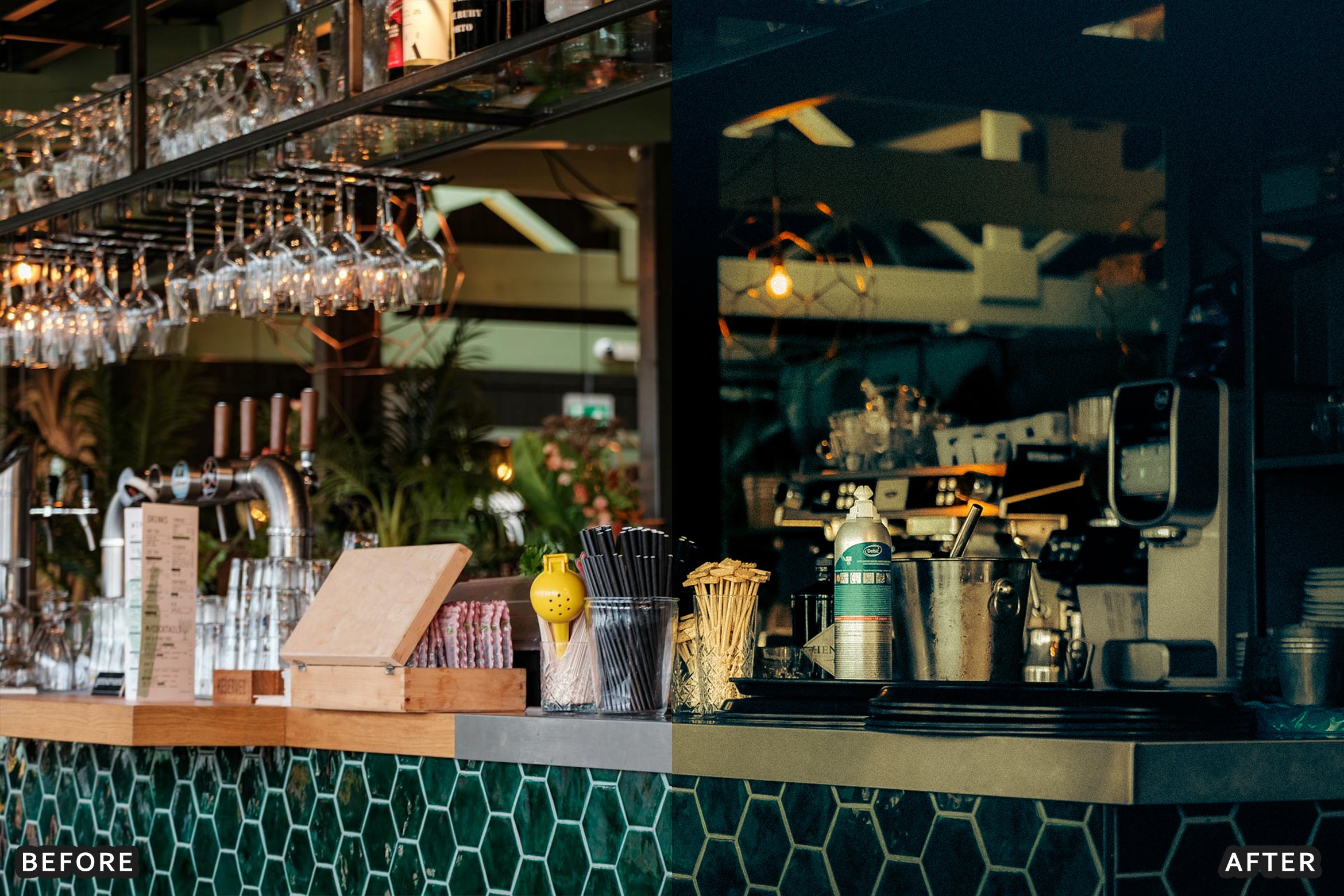 AI-Optimized Aesthetic Coffee Shop Warm Film Lightroom Presets