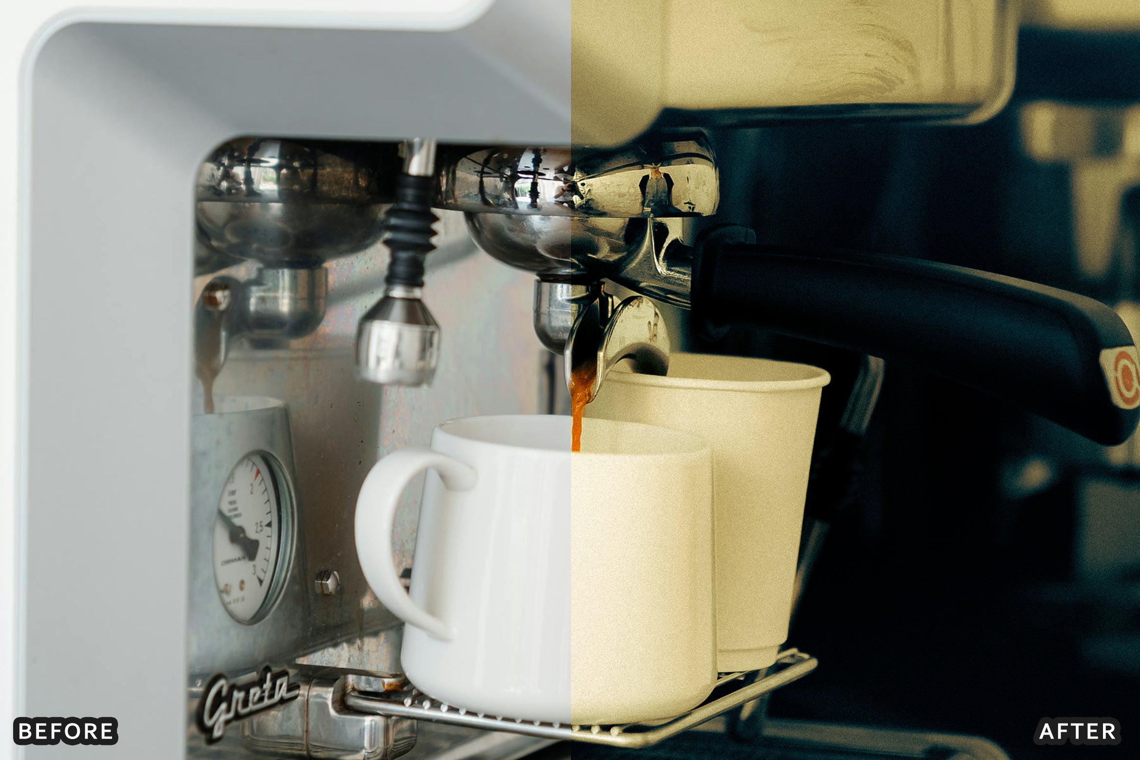 AI-Optimized Aesthetic Coffee Shop Warm Film Lightroom Presets