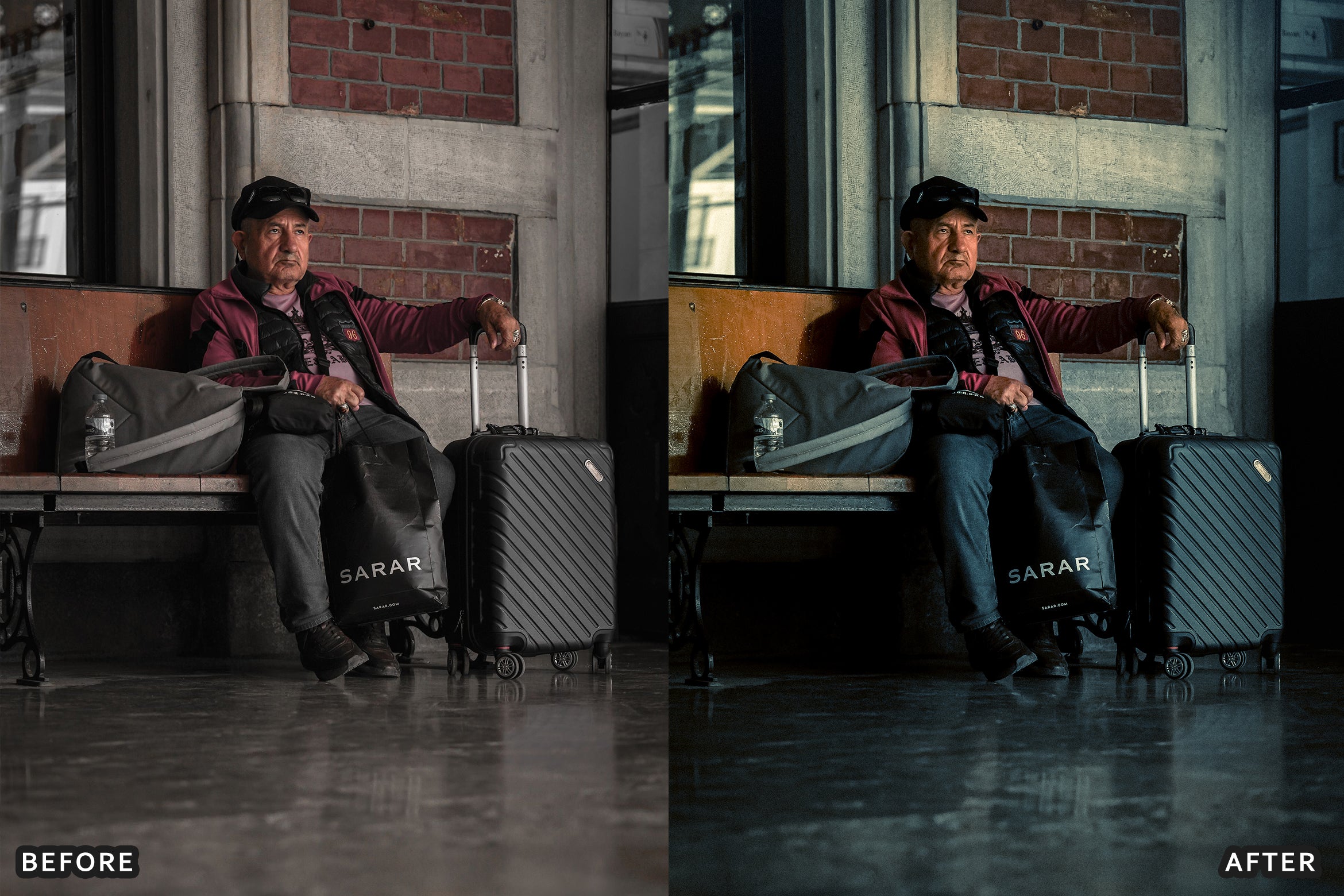 AI-Optimized Airport Terminal Film Lightroom Presets