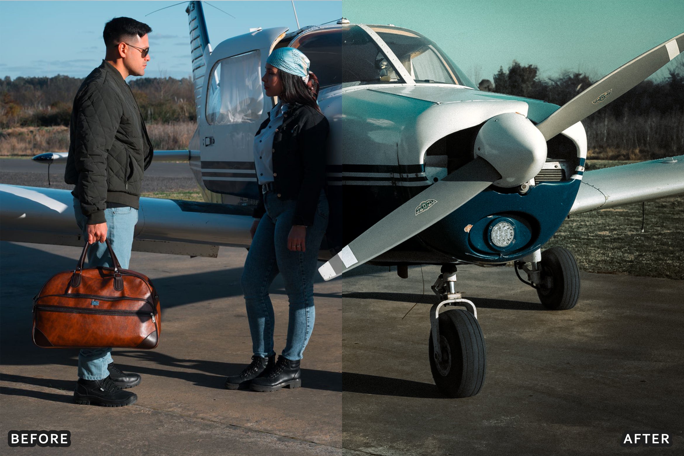 AI-Optimized Aviation Crisp Sky Lightroom Presets