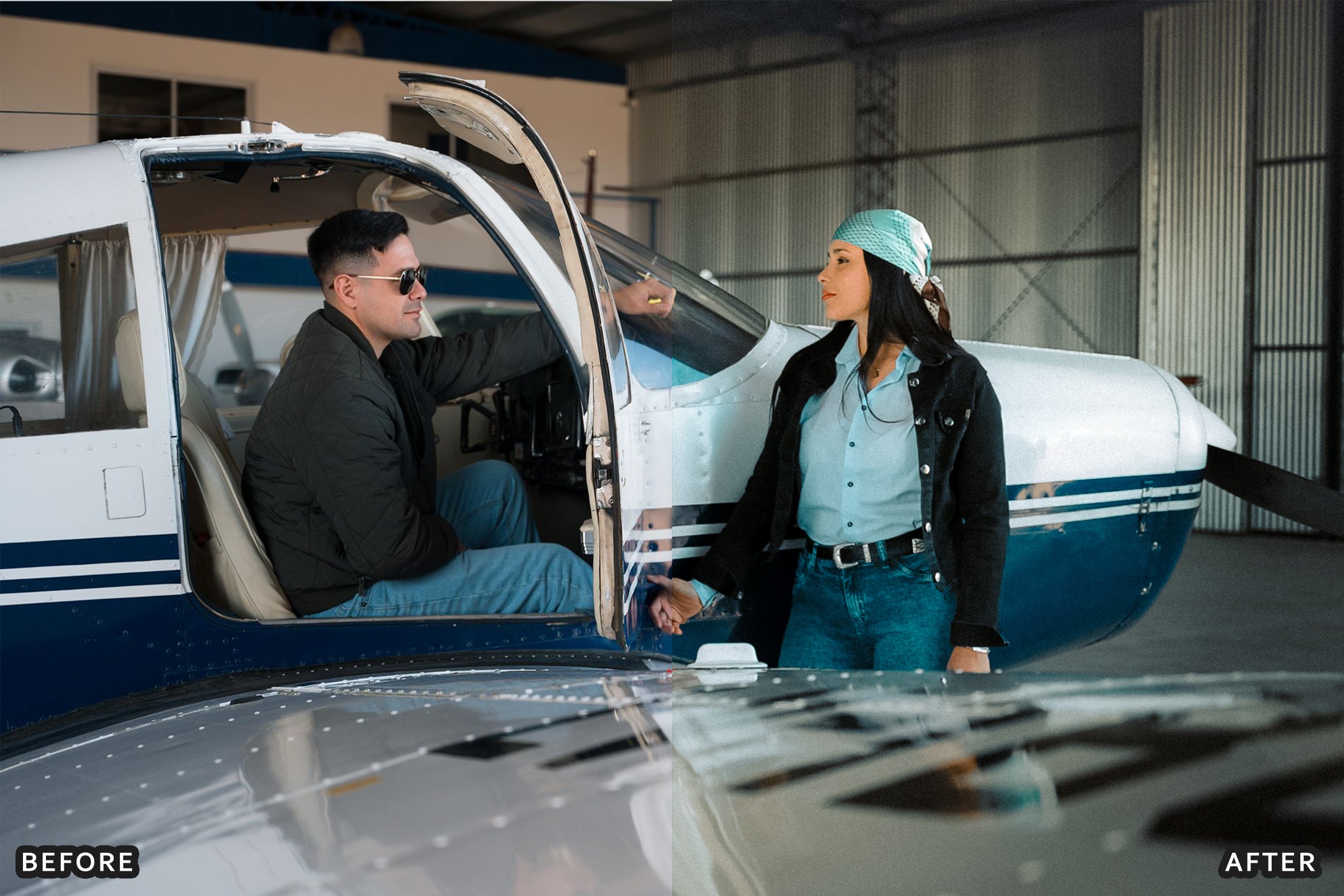 AI-Optimized Aviation Crisp Sky Lightroom Presets