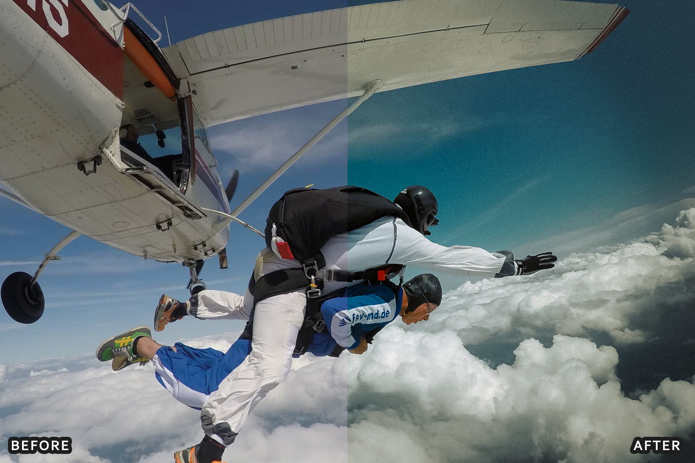 AI-Optimized Aviation Crisp Sky Lightroom Presets