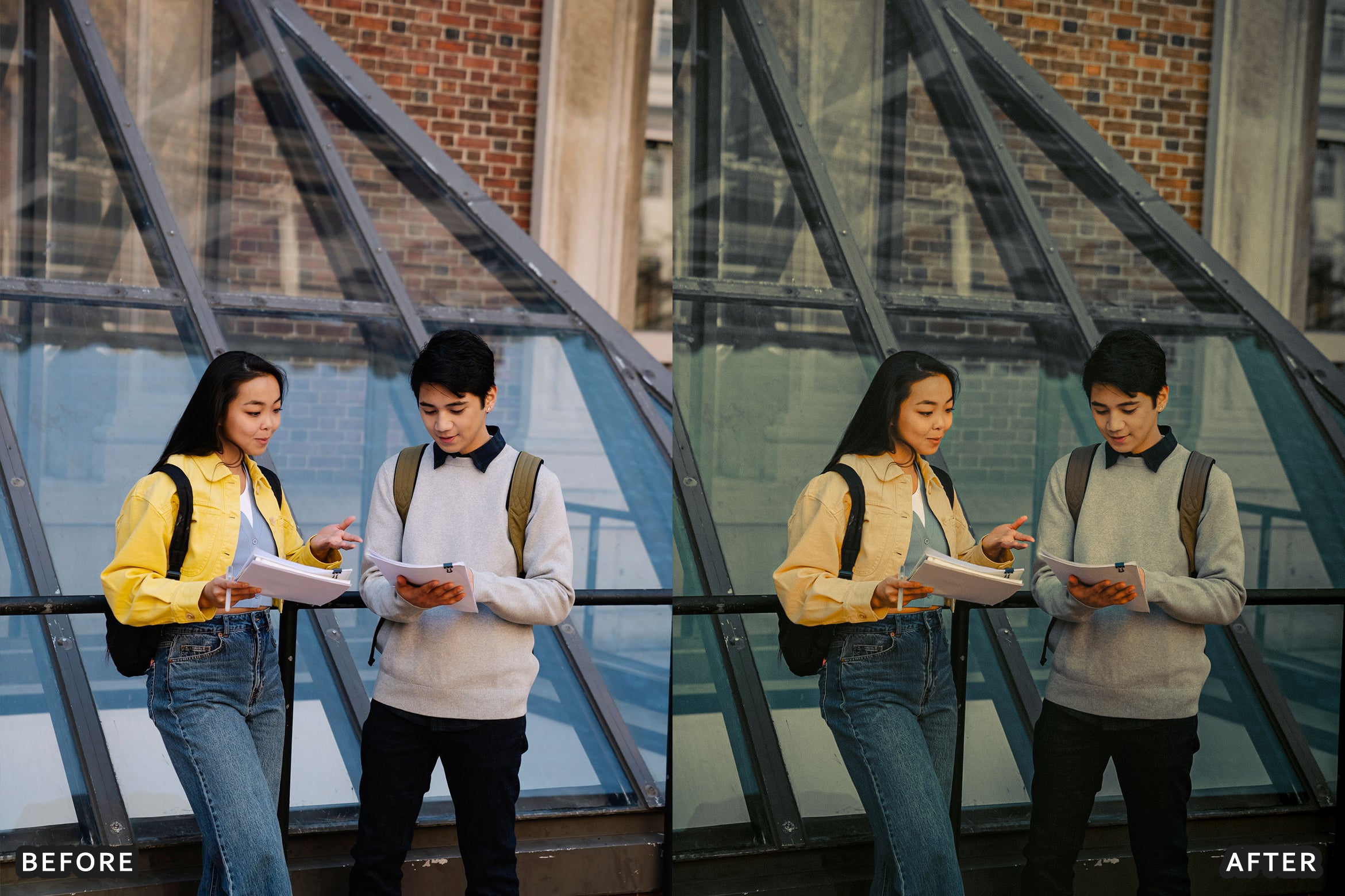 AI-Optimized Back-to-School Campus Life Lightroom Presets