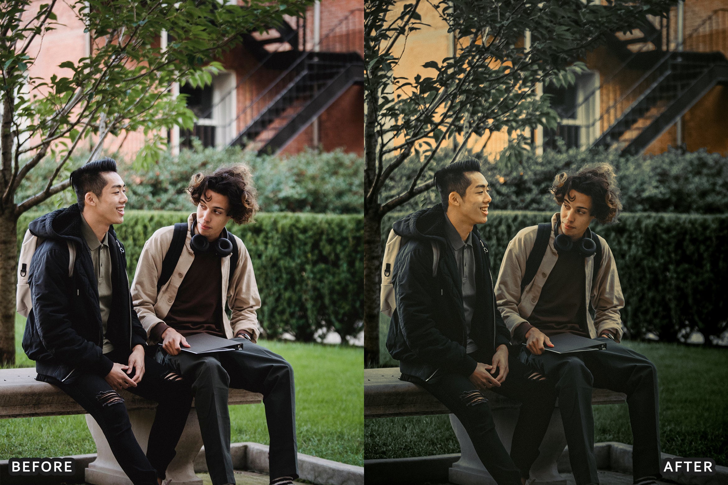 AI-Optimized Back-to-School Campus Life Lightroom Presets