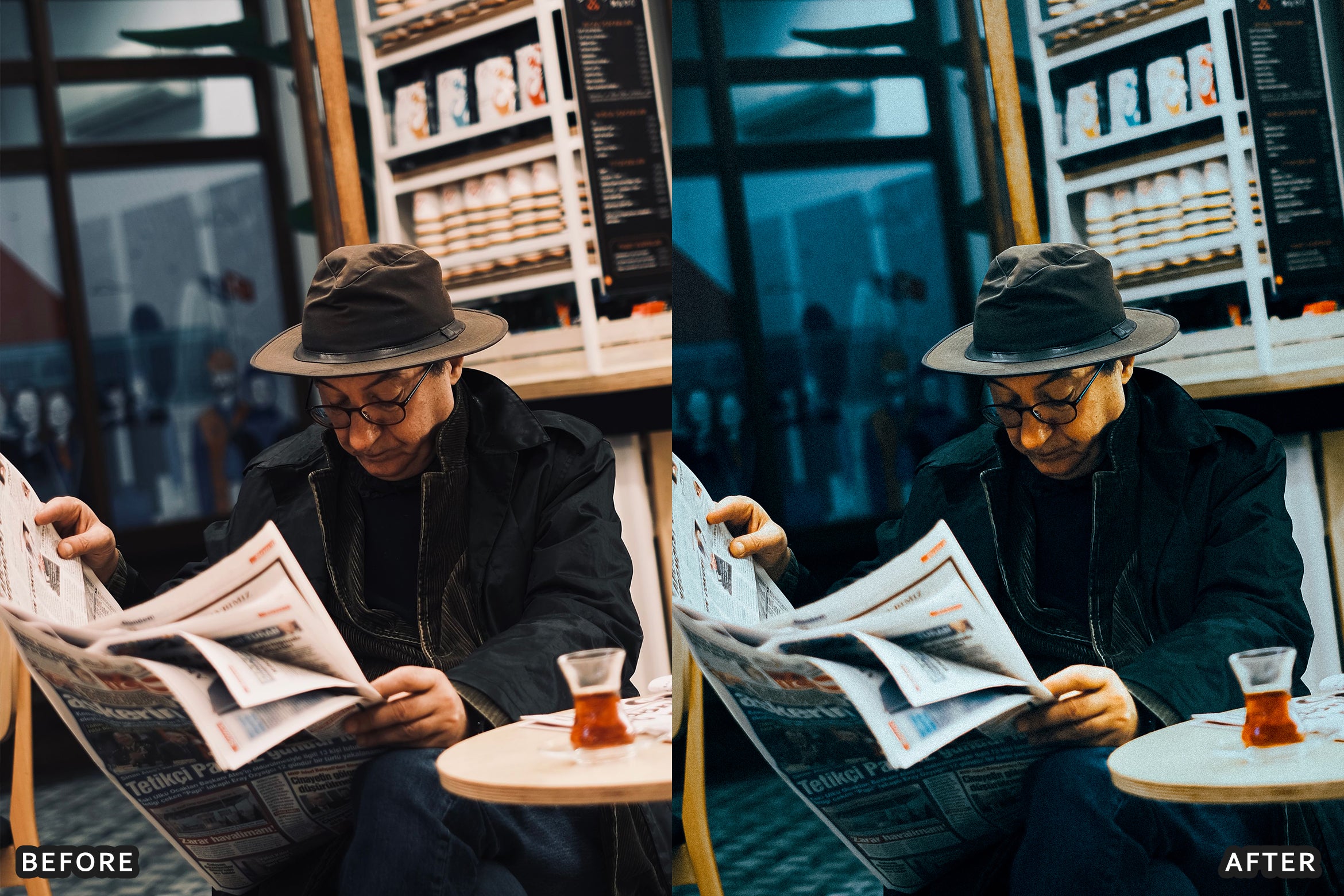 AI-Optimized Barber Shop Charcoal Lightroom Presets