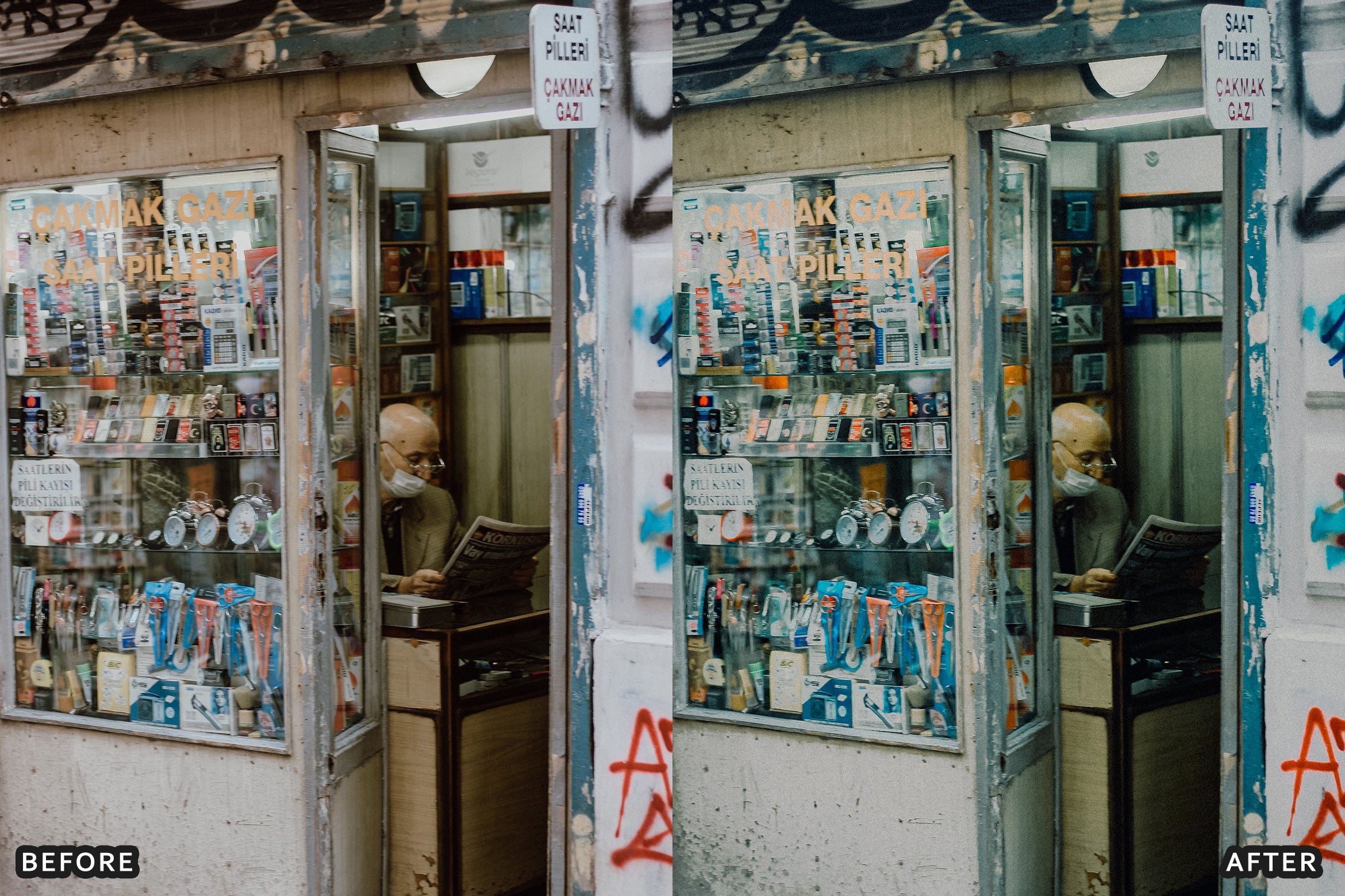 AI-Optimized Barber Shop Charcoal Lightroom Presets