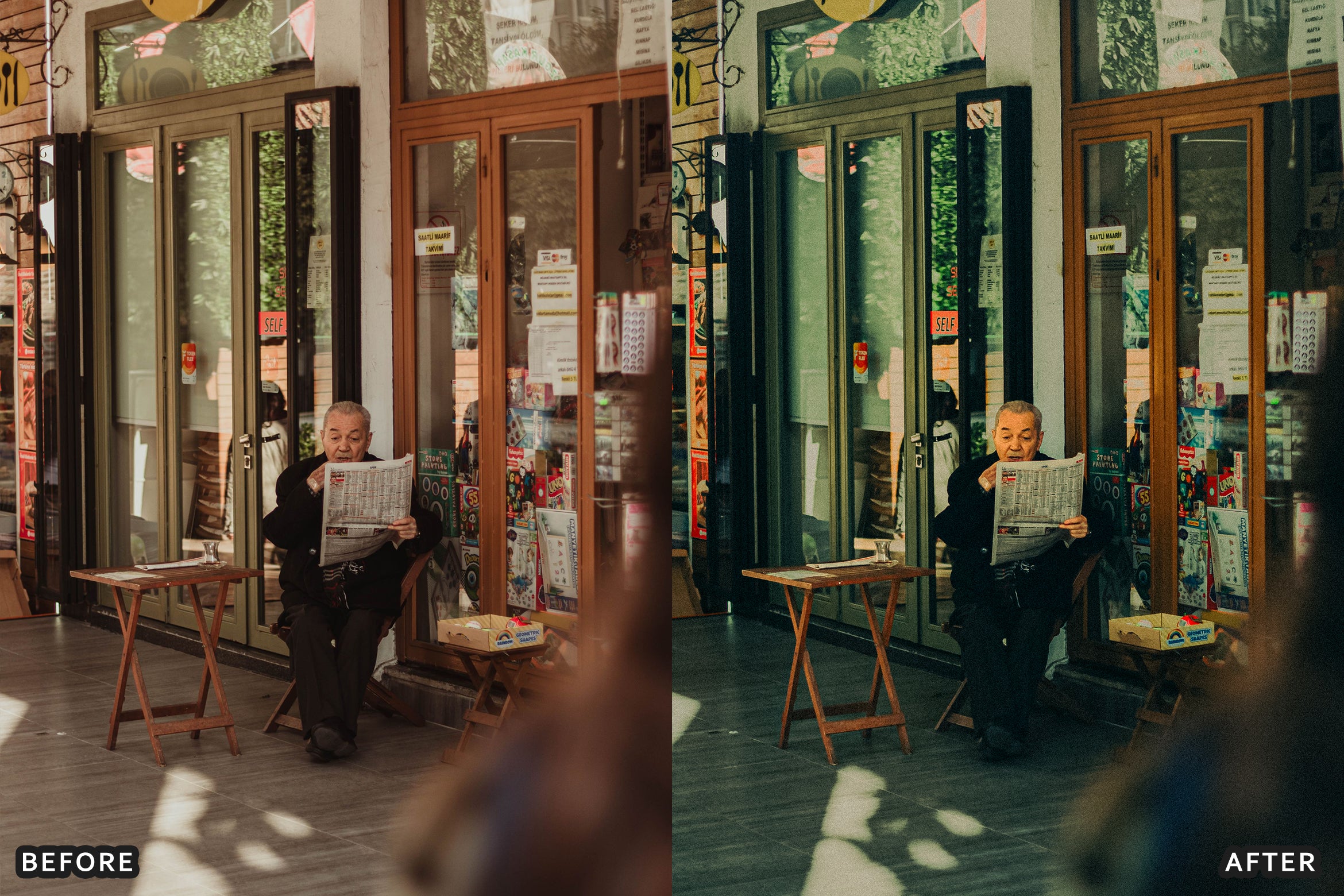 AI-Optimized Barber Shop Charcoal Lightroom Presets