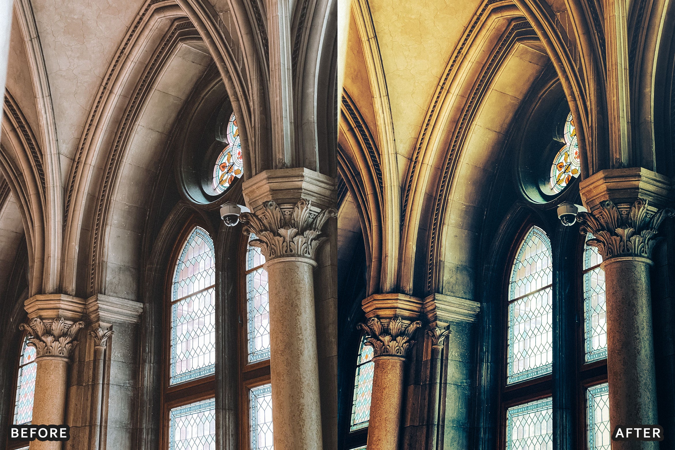 AI-Optimized Brutalist Concrete Lightroom Presets