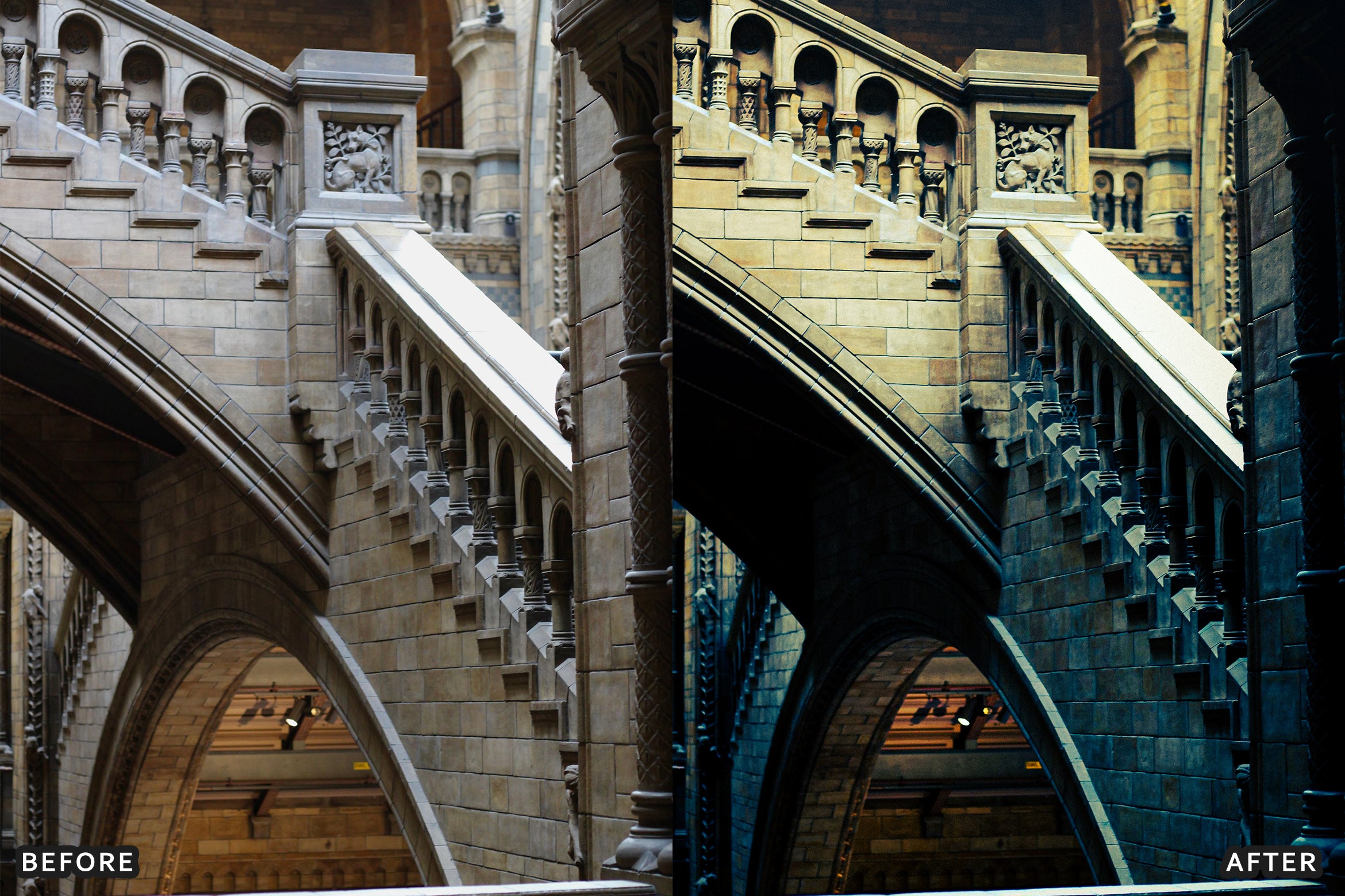 AI-Optimized Brutalist Concrete Lightroom Presets