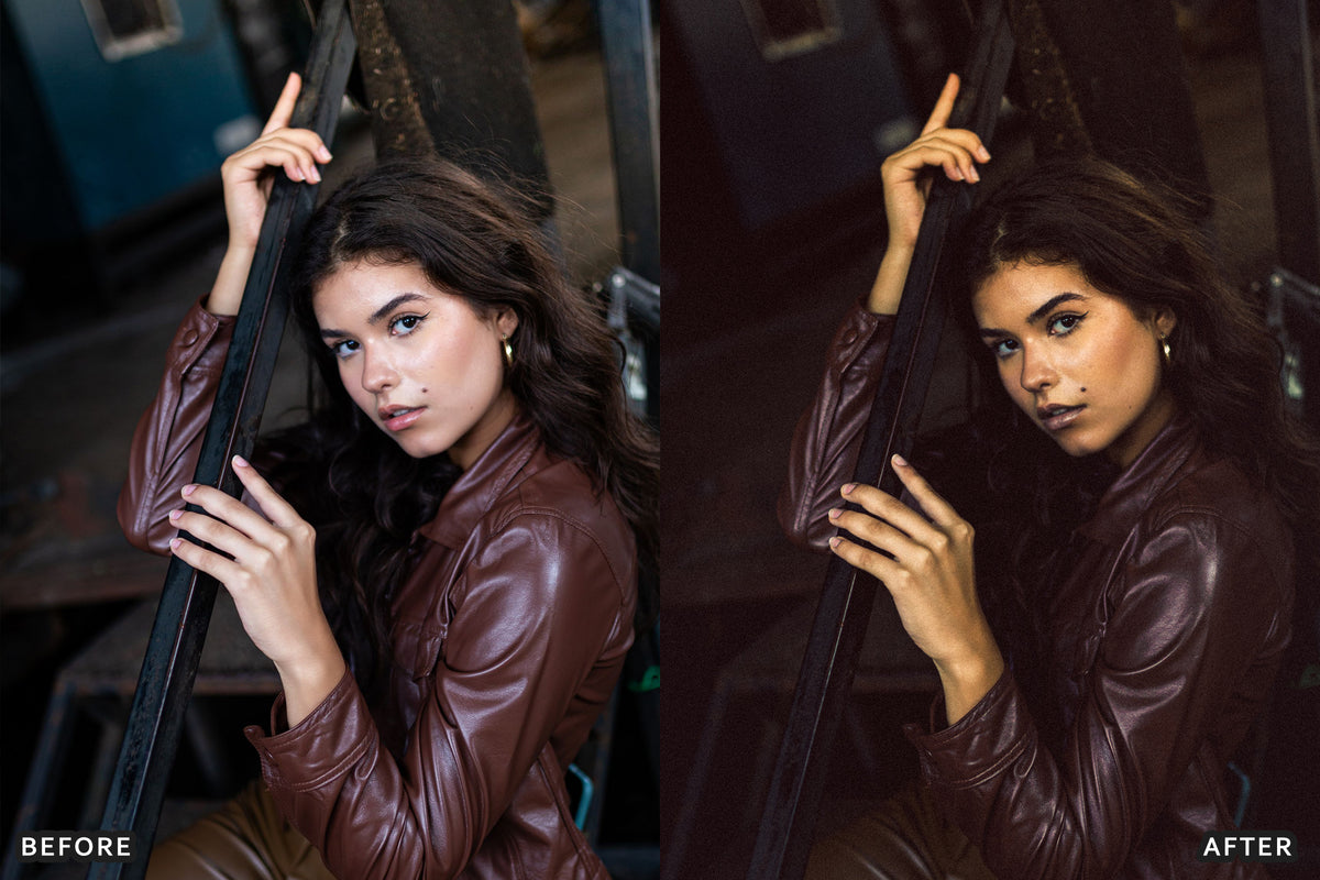 AI-Optimized Burgundy Editorial Lightroom Presets