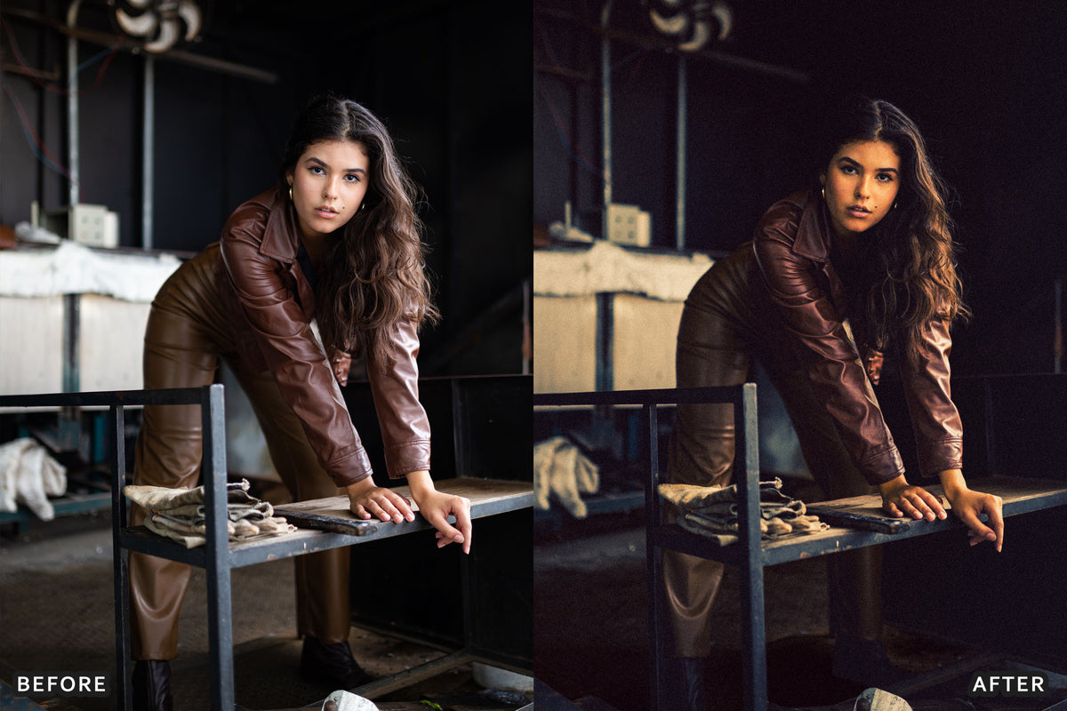 AI-Optimized Burgundy Editorial Lightroom Presets