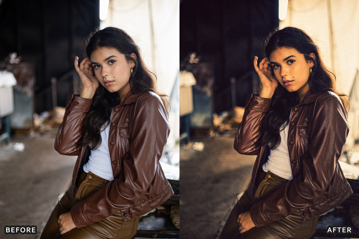 AI-Optimized Burgundy Editorial Lightroom Presets