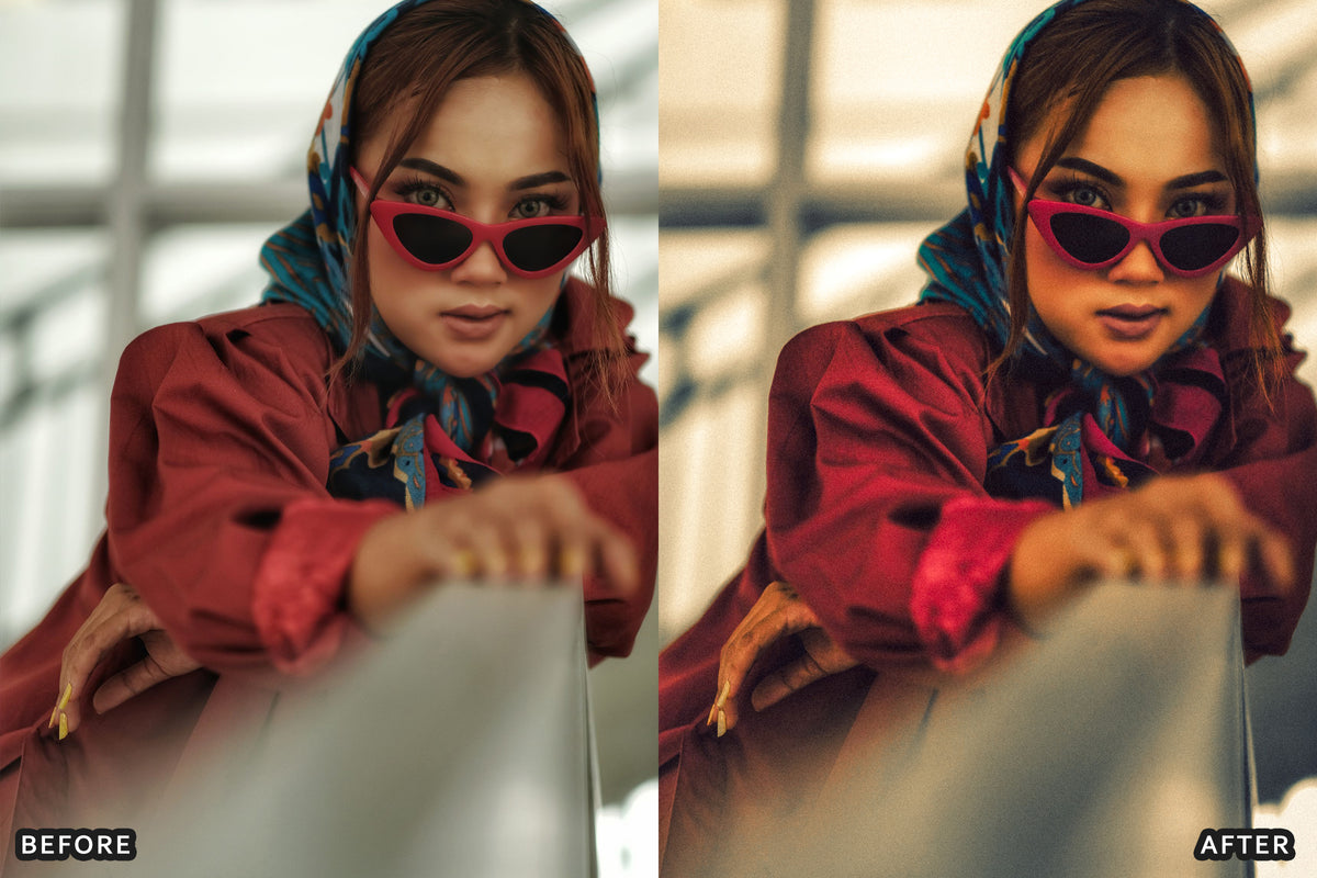 AI-Optimized Burgundy Editorial Lightroom Presets
