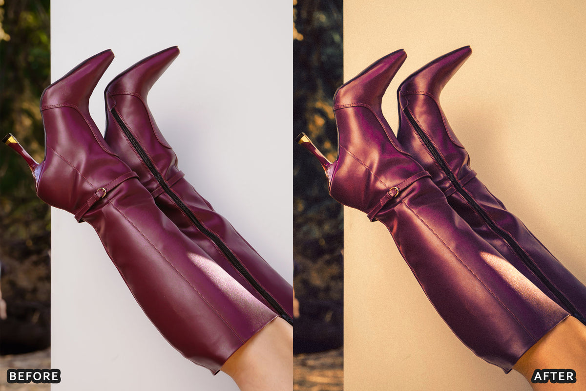 AI-Optimized Burgundy Editorial Lightroom Presets