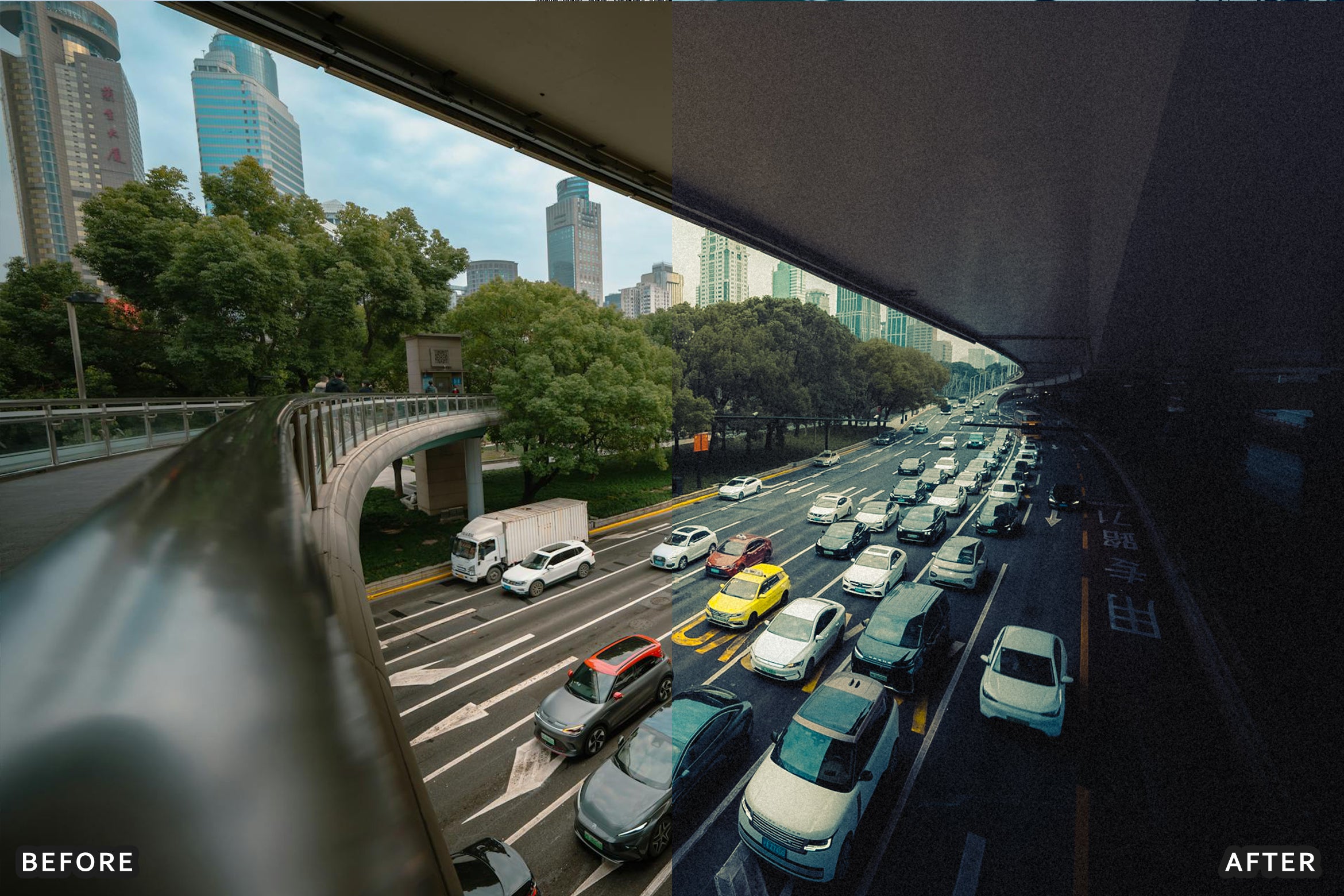 AI-Optimized Cinematic City Glow Lightroom Presets