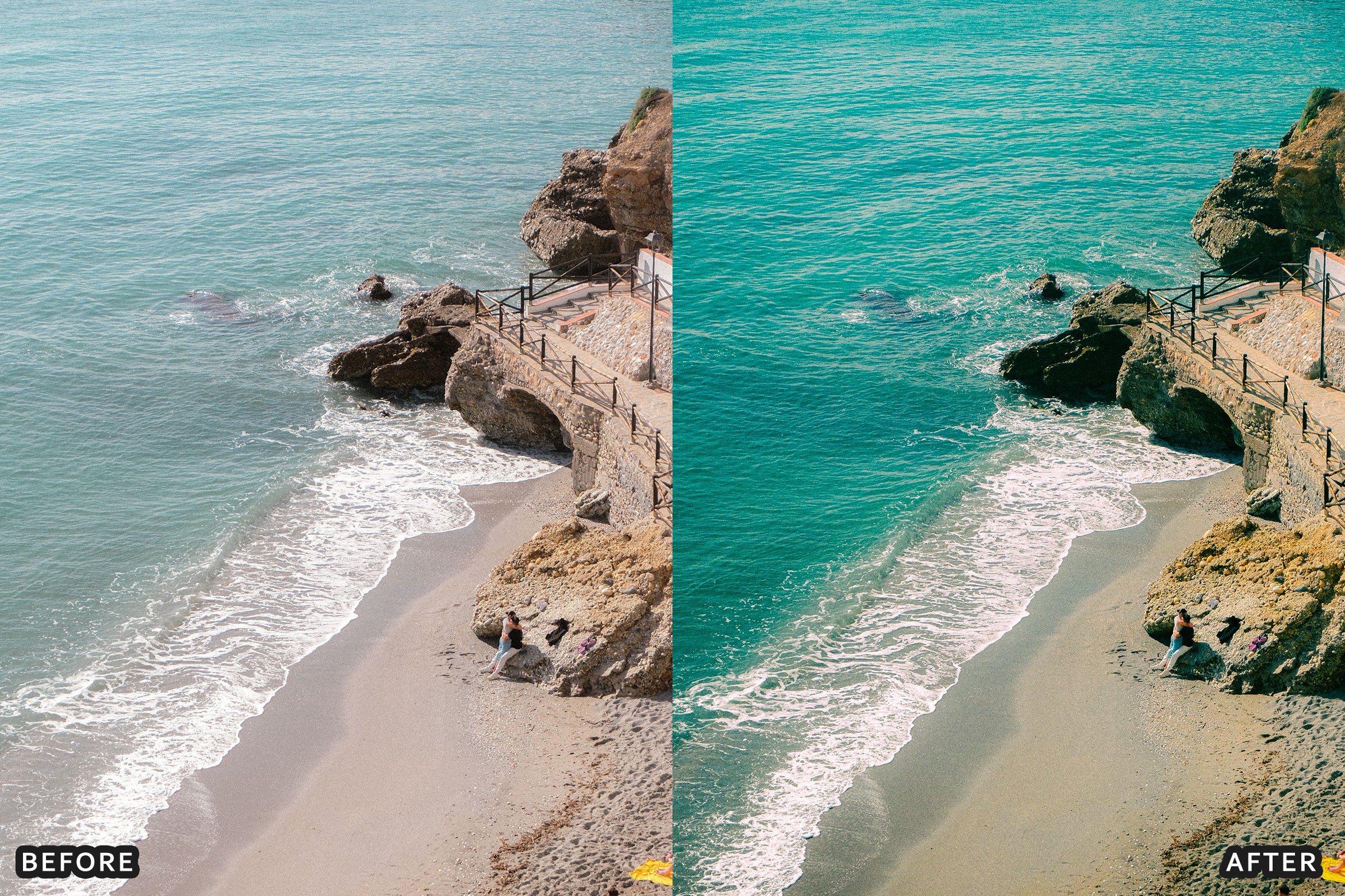 AI-Optimized European Beach Film Lightroom Presets