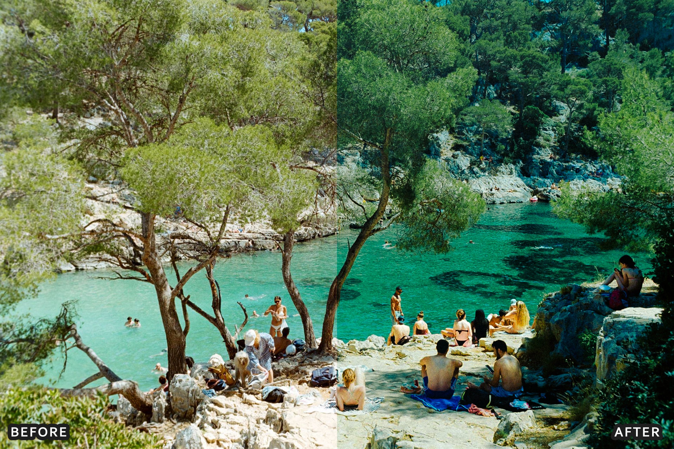 AI-Optimized European Beach Film Lightroom Presets