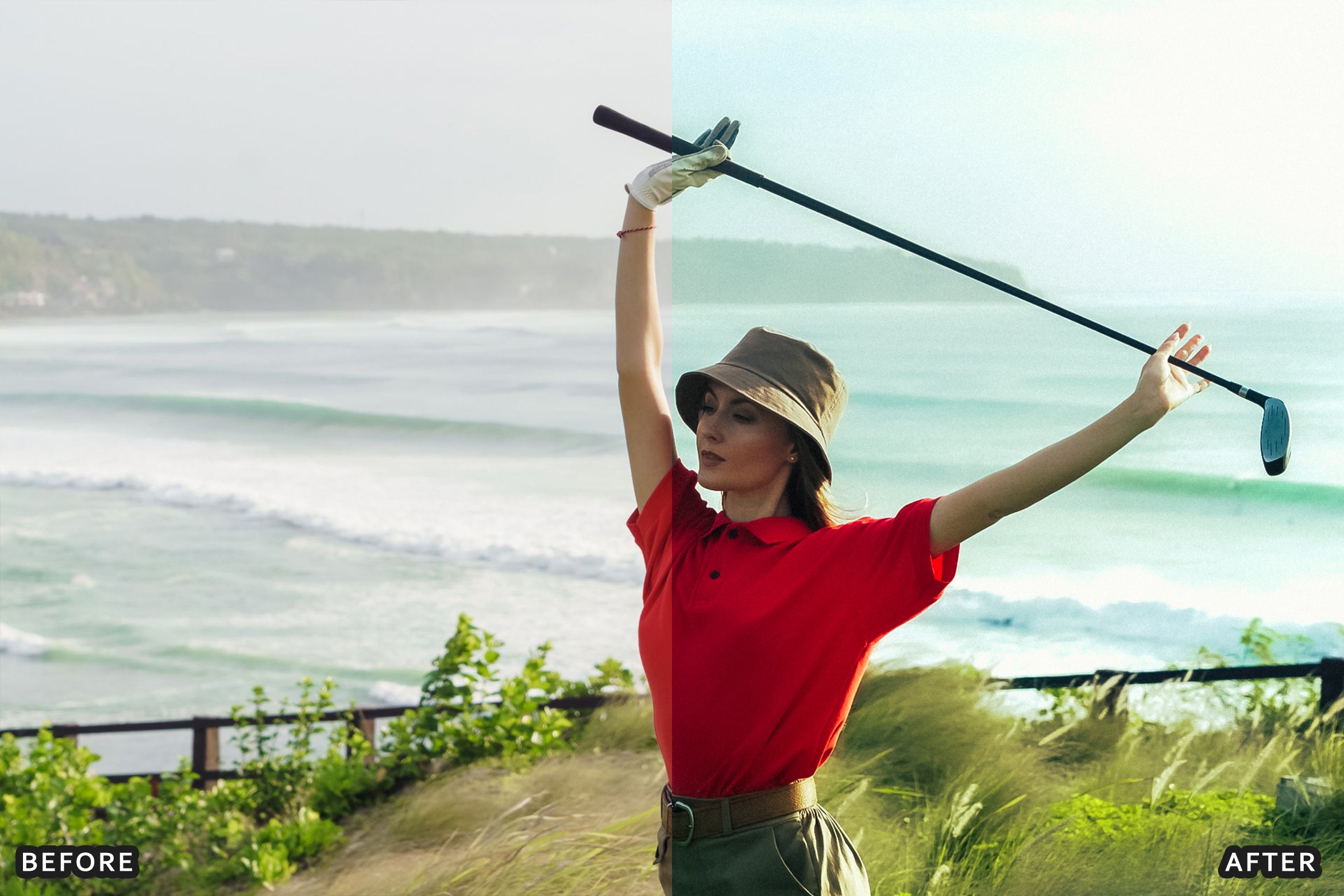 AI-Optimized Golden Fairway Golf Lightroom Presets