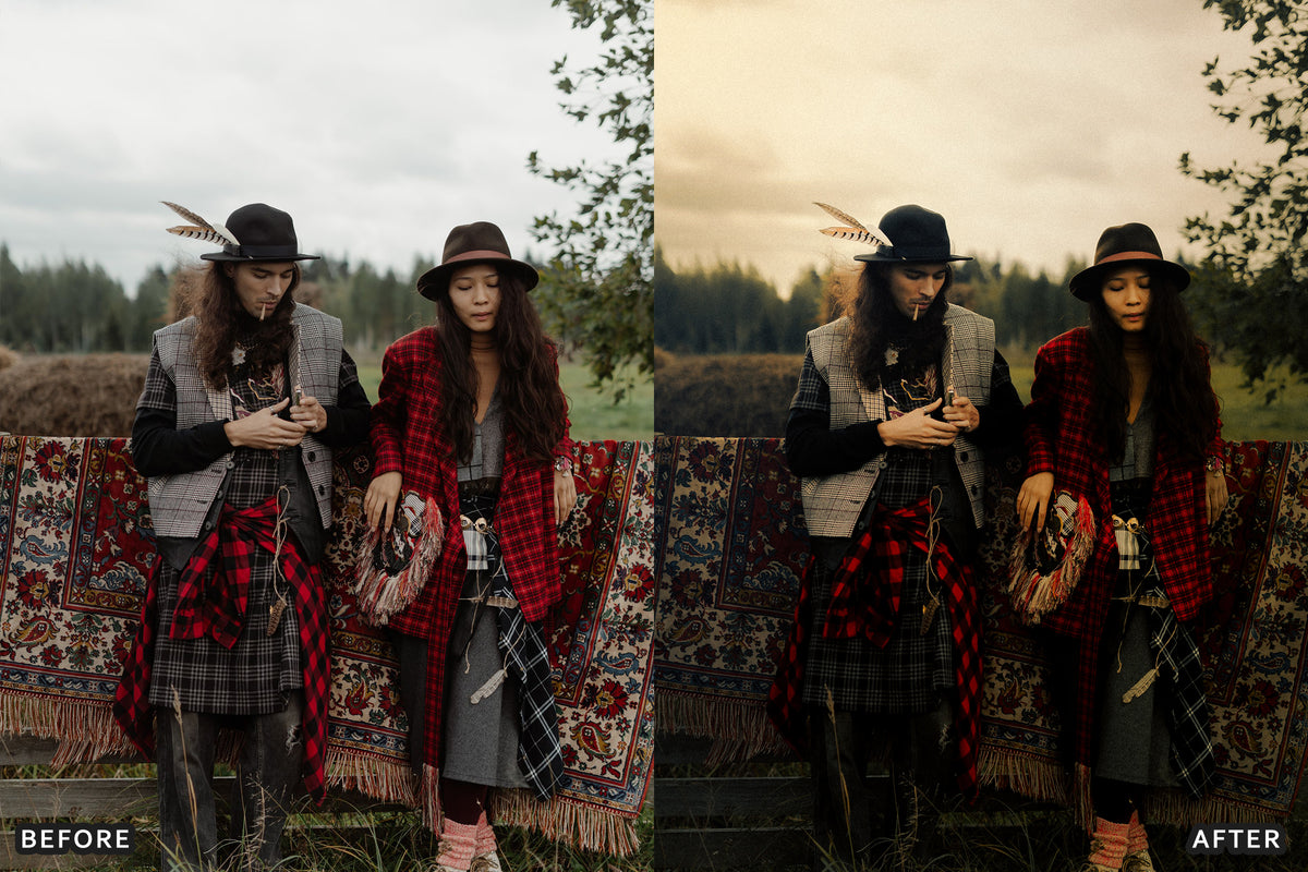 AI-Optimized Heritage Plaid Lightroom Presets