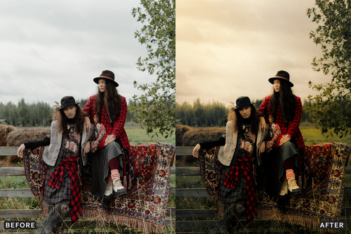 AI-Optimized Heritage Plaid Lightroom Presets
