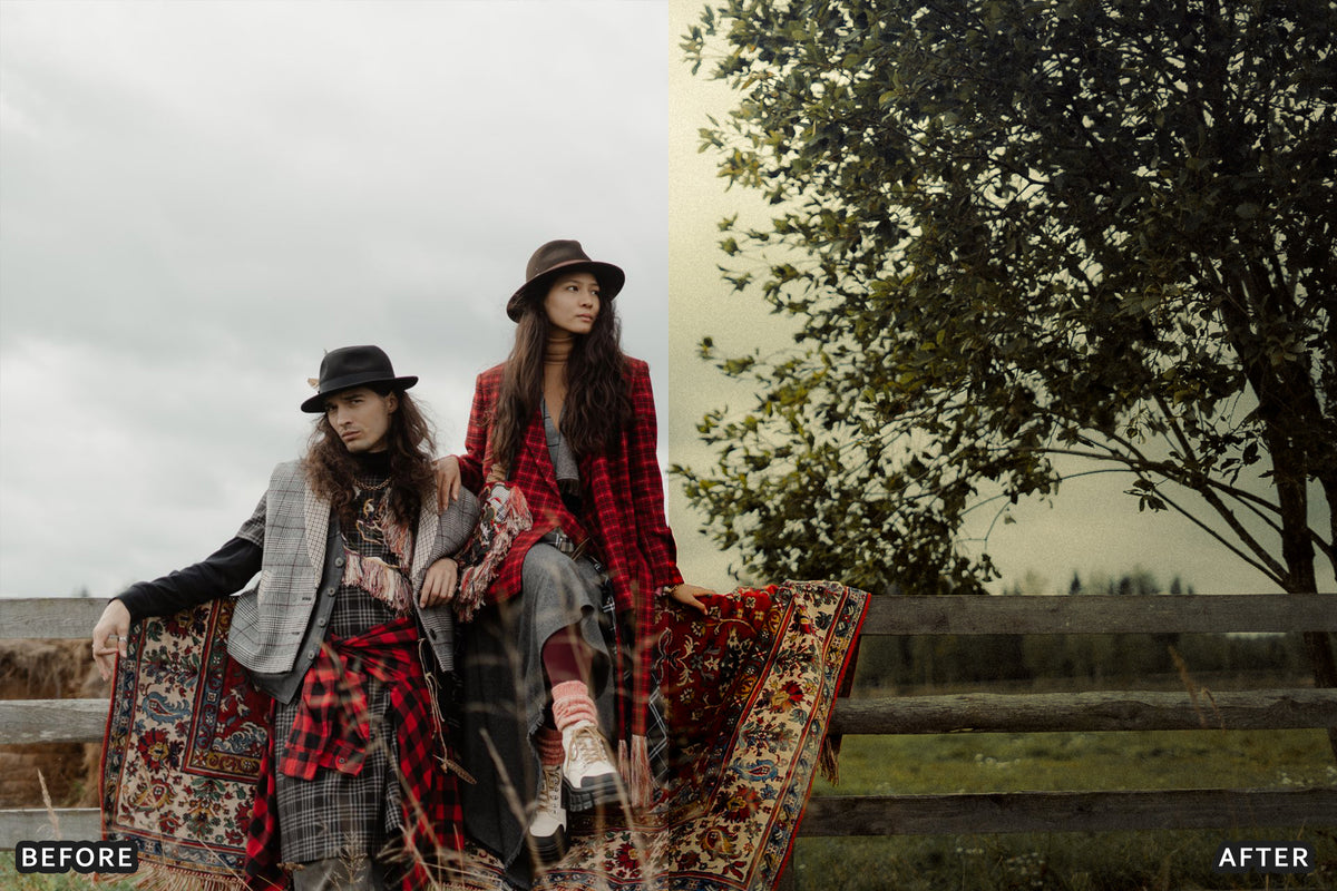 AI-Optimized Heritage Plaid Lightroom Presets