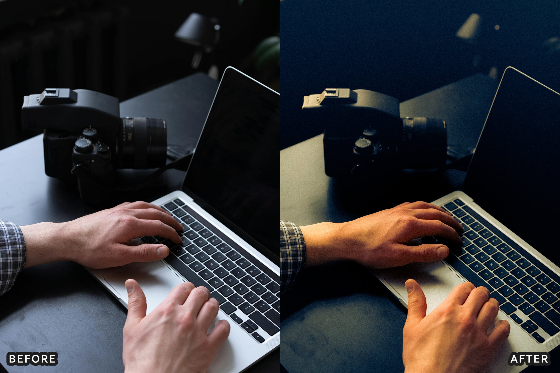 AI-Optimized Home Studio Clean Lightroom Presets