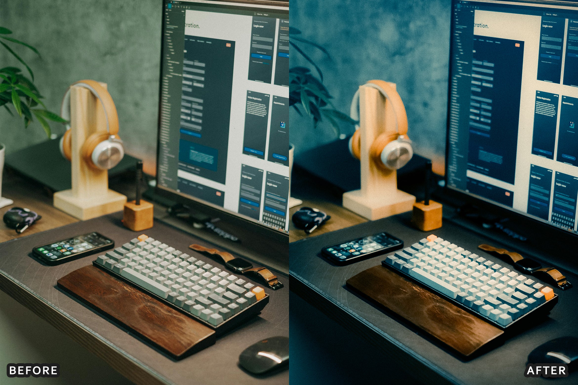 AI-Optimized Home Studio Clean Lightroom Presets