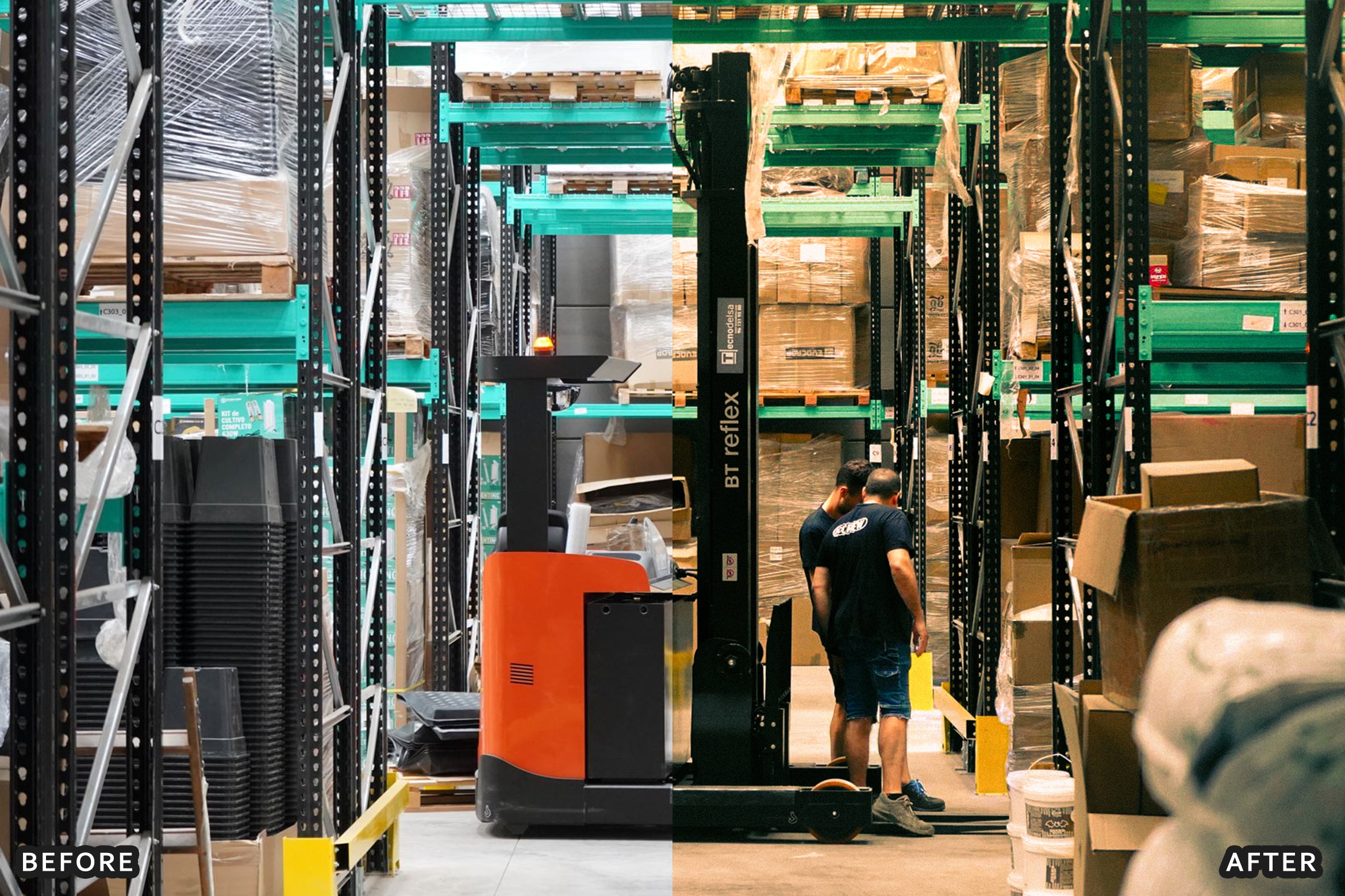 AI-Optimized Industrial Warehouse Grit Lightroom Presets
