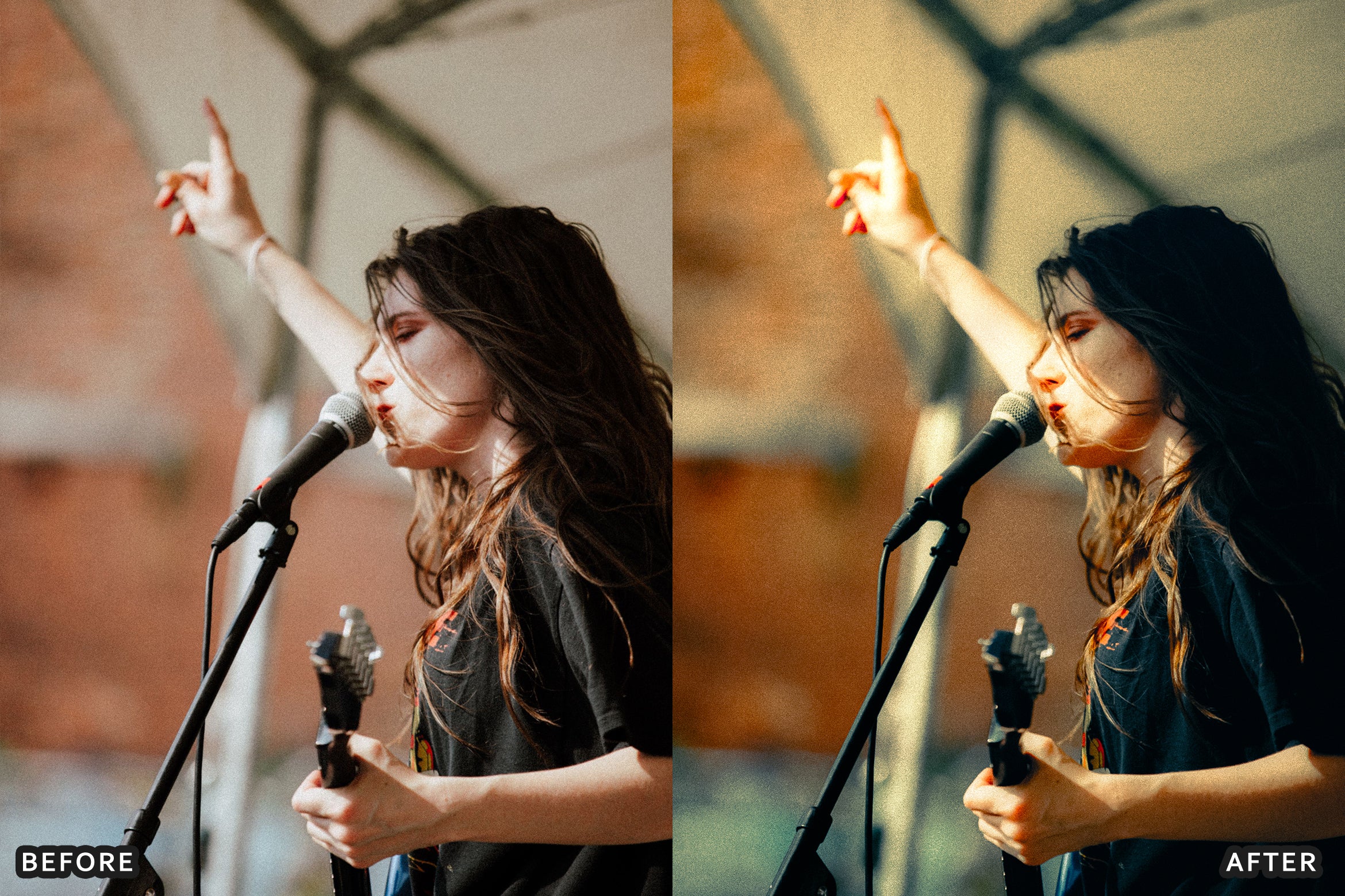 AI-Optimized Live Concert Stage Glow Lightroom Presets