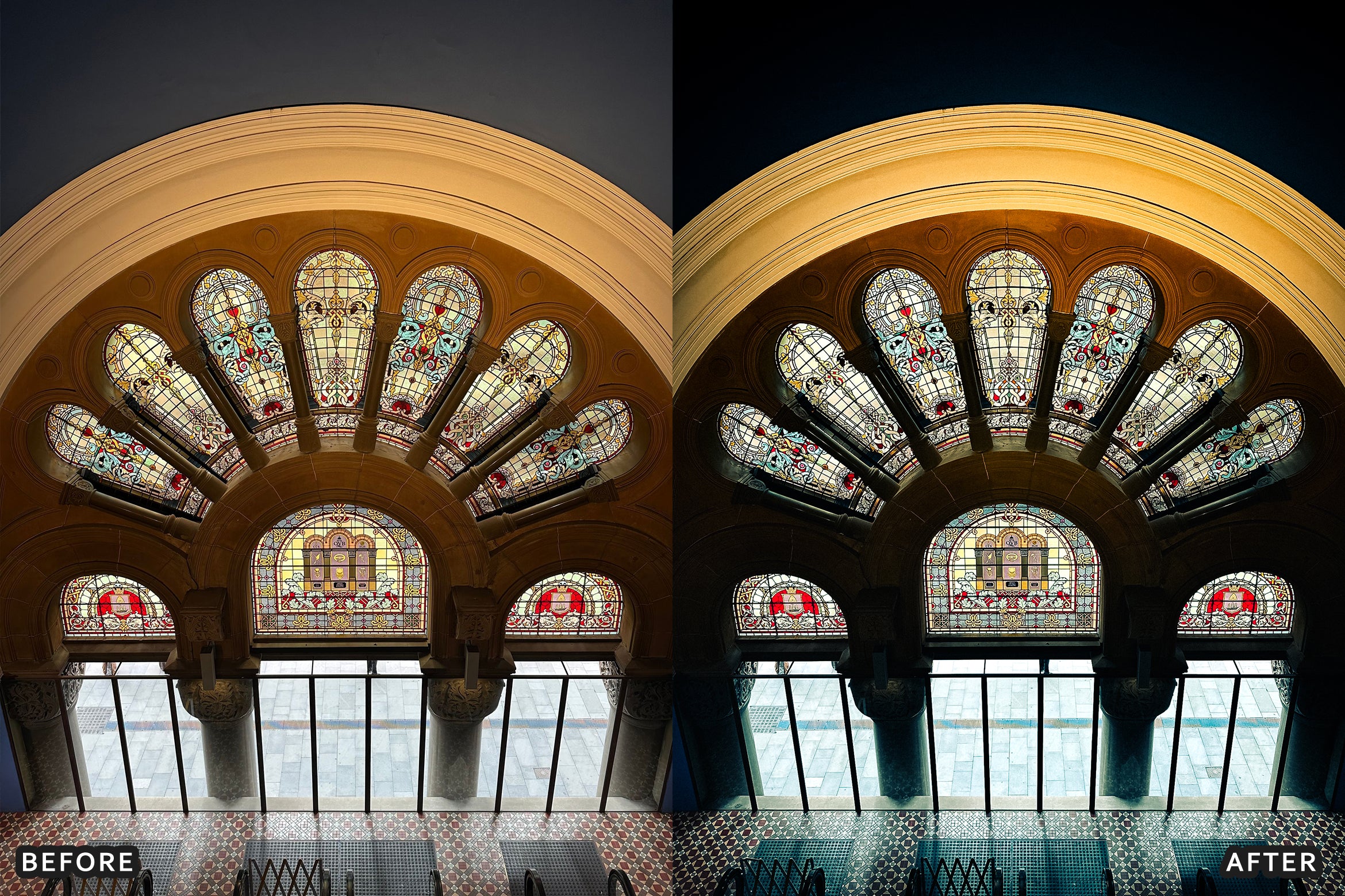 AI-Optimized Luxury Hotel Interior Glow Lightroom Presets