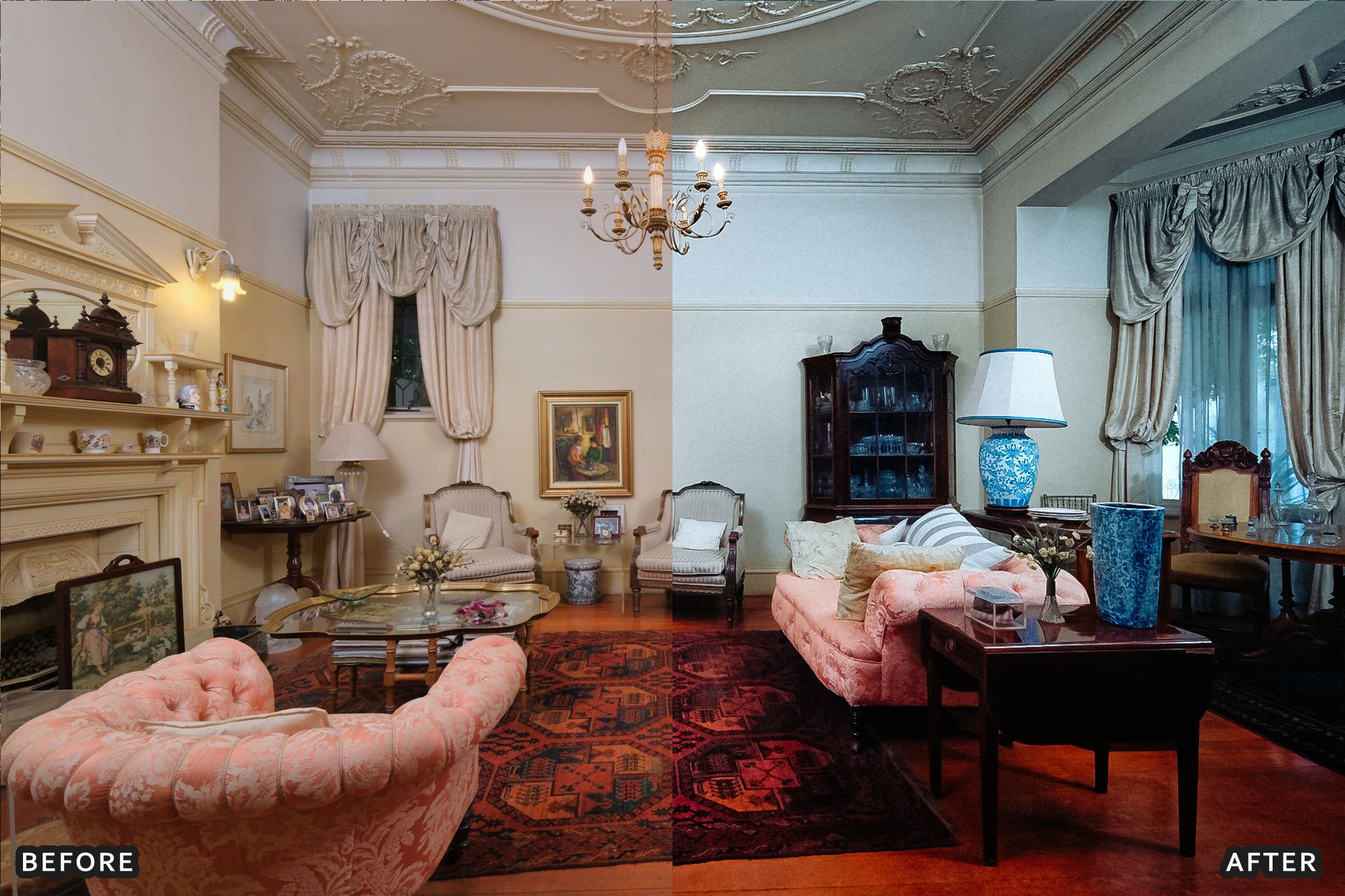AI-Optimized Luxury Hotel Interior Glow Lightroom Presets