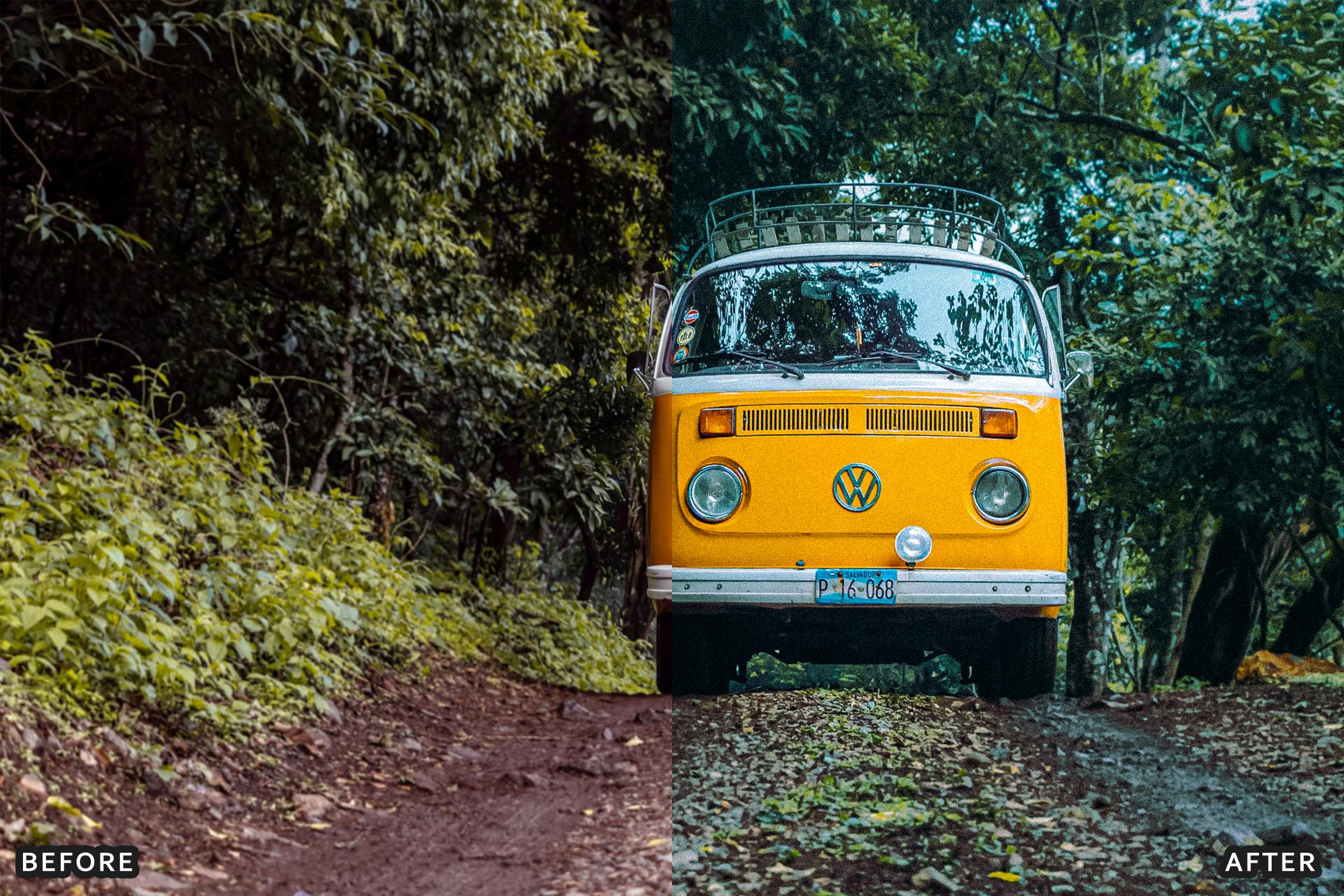 AI-Optimized Orange Retro Film Lightroom Presets