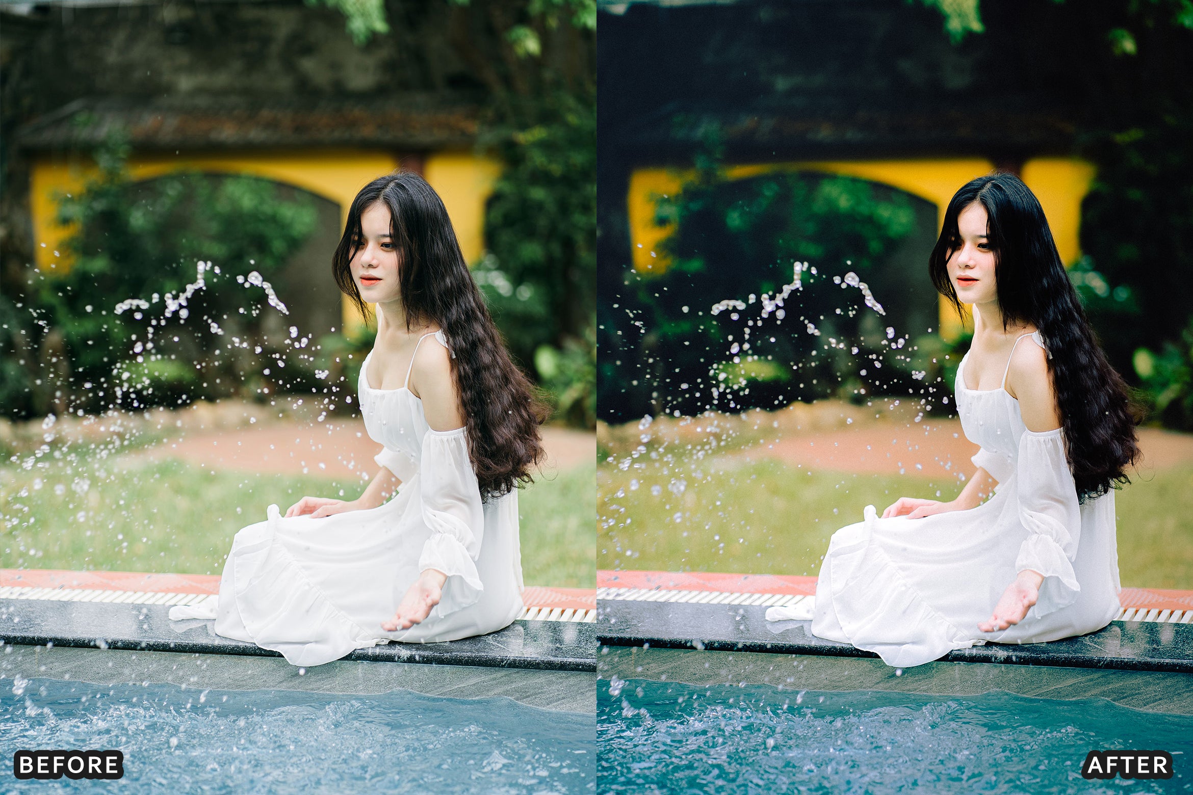 AI-Optimized Poolside Luxury Lightroom Presets