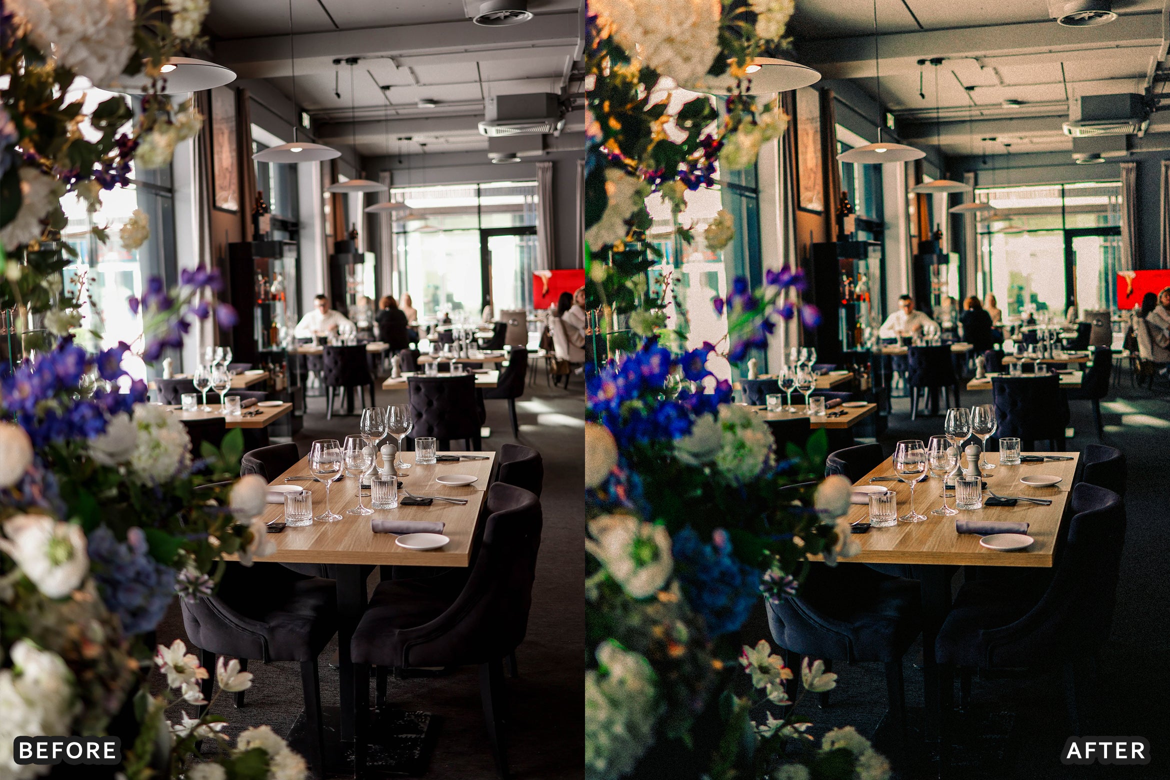 AI-Optimized Candlelight Restaurant Lightroom Presets