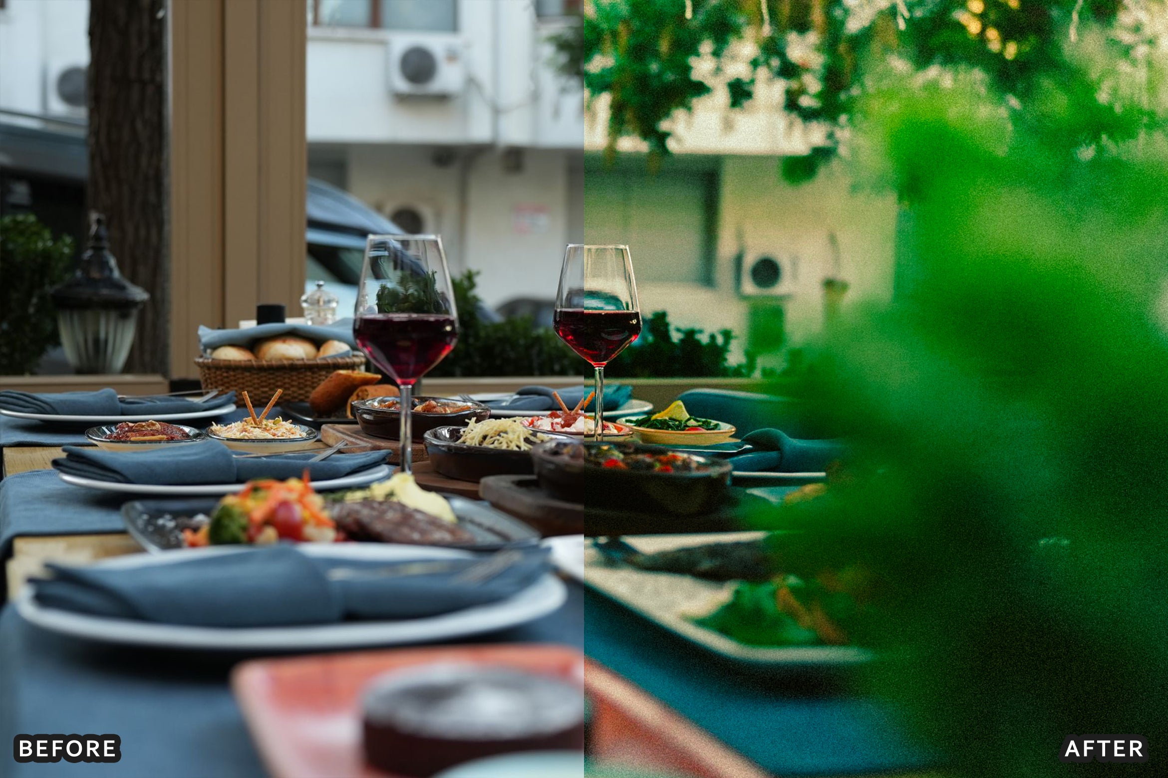 AI-Optimized Candlelight Restaurant Lightroom Presets
