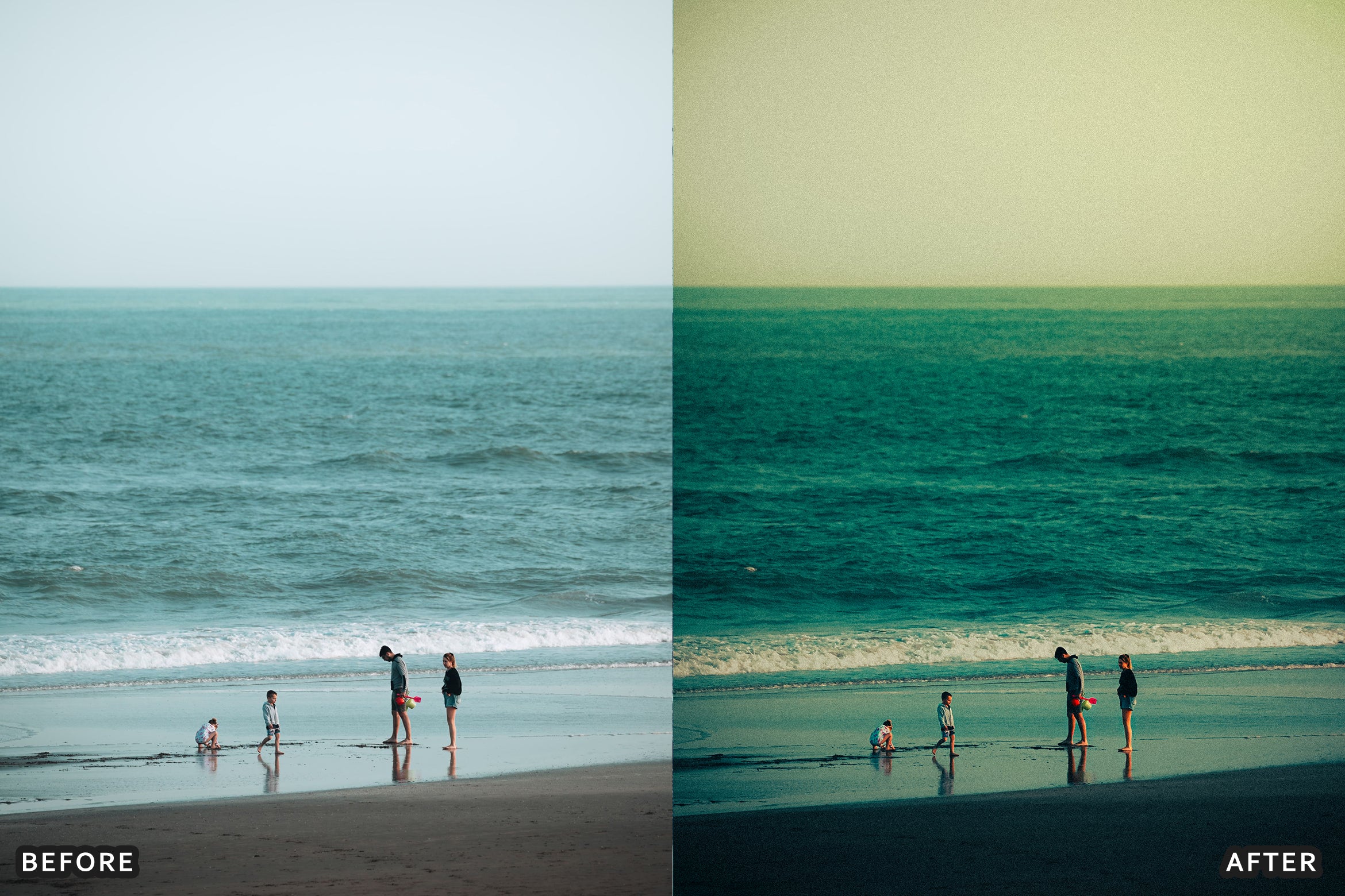AI-Optimized Sea Glass Summer Lightroom Presets