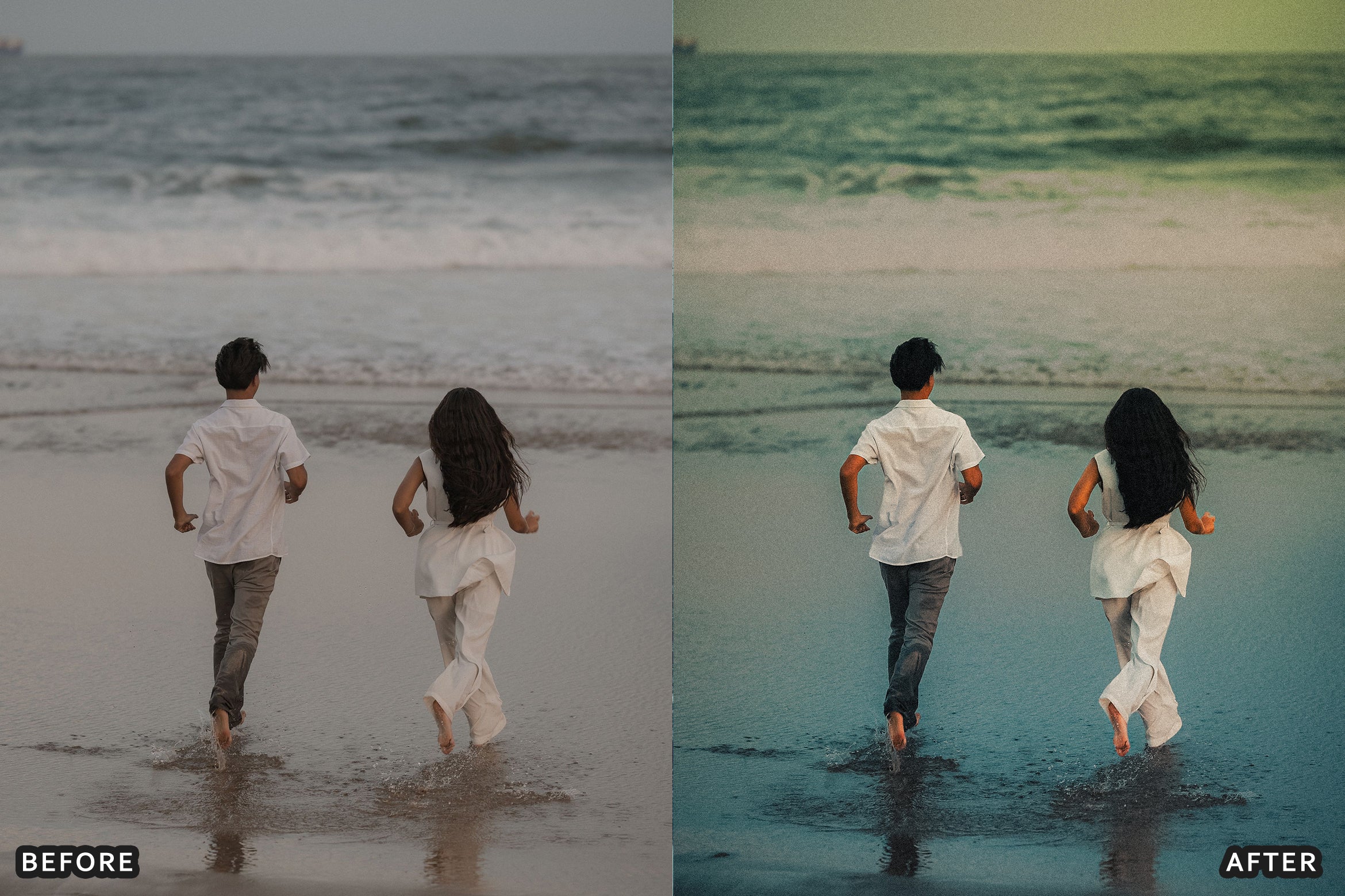 AI-Optimized Sea Glass Summer Lightroom Presets