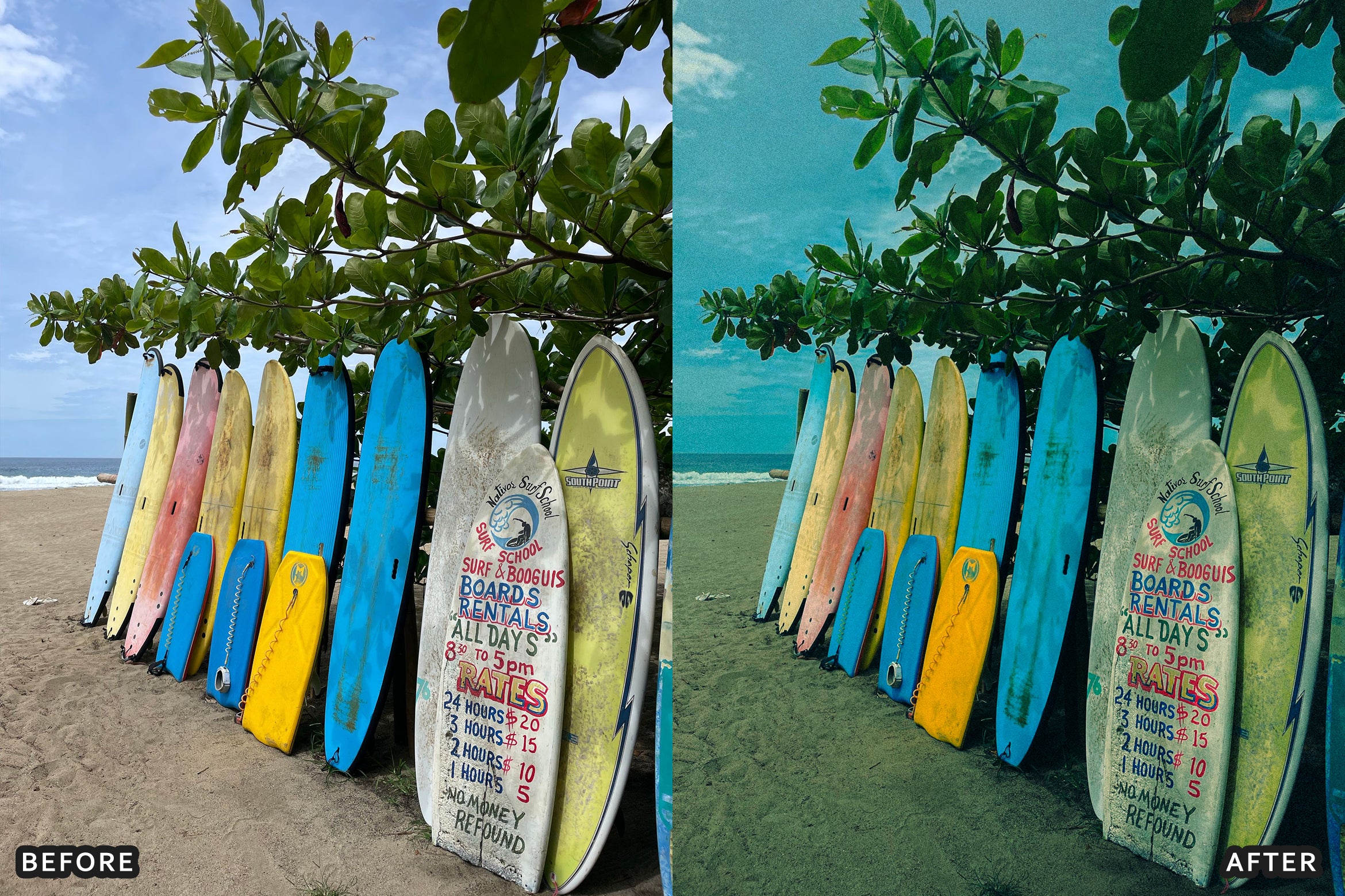 AI-Optimized Surf Culture Film Lightroom Presets