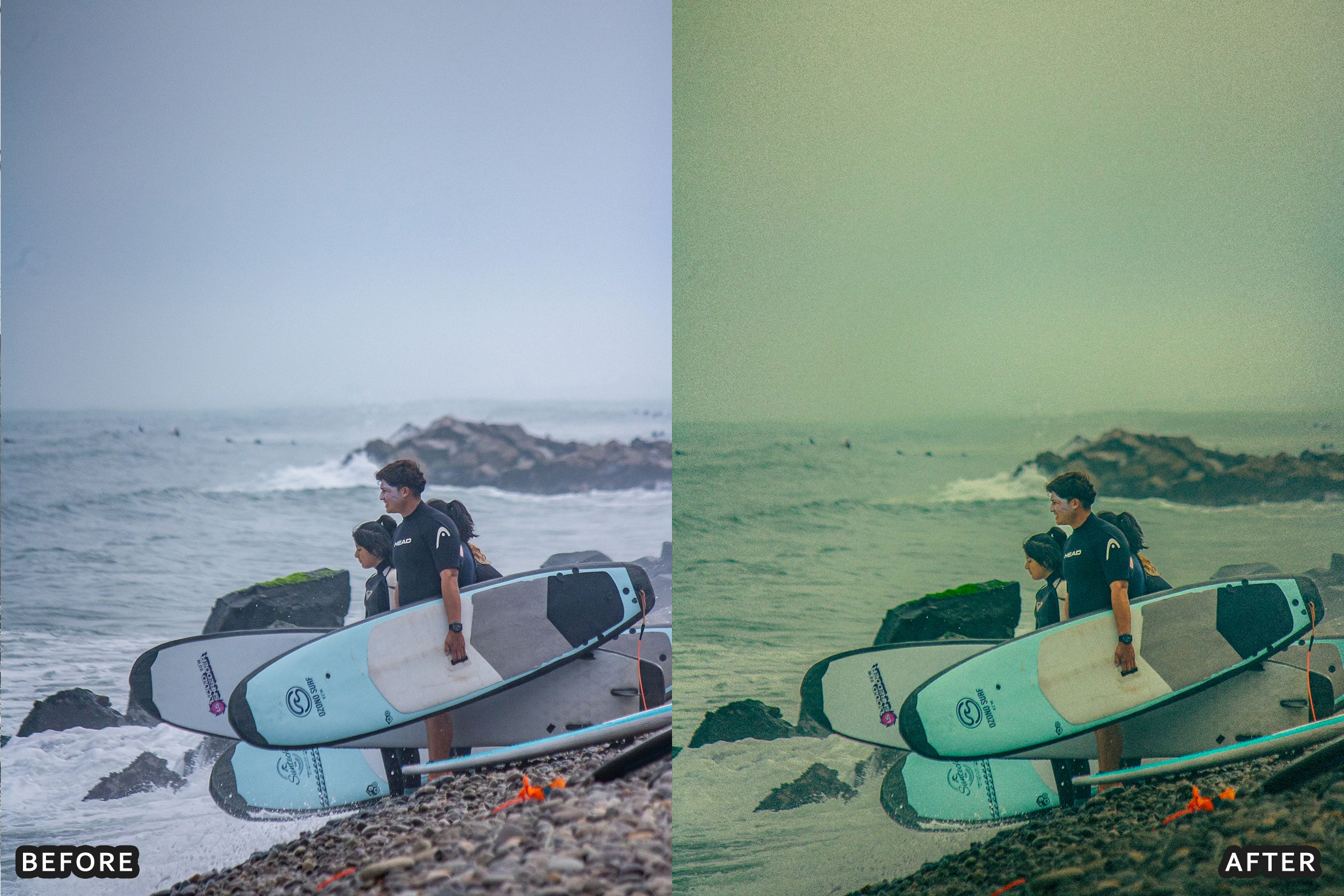 AI-Optimized Surf Culture Film Lightroom Presets