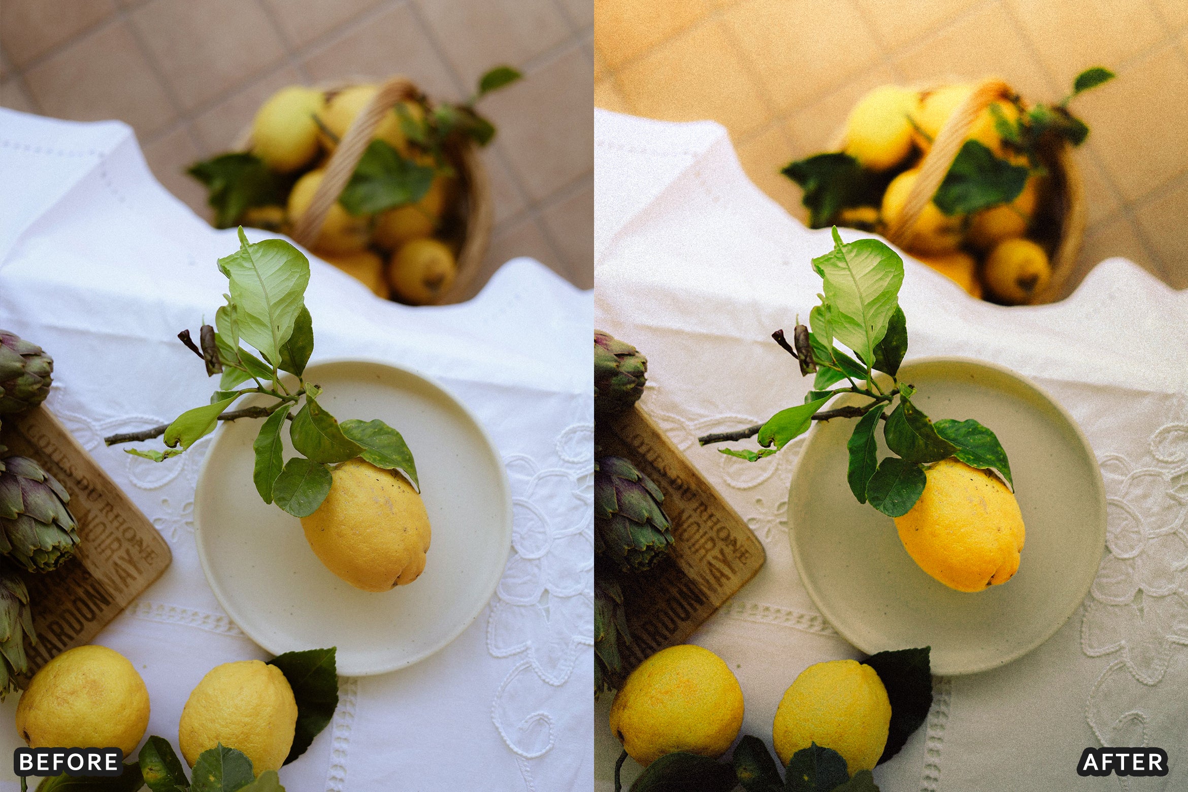 AI-Optimized Amalfi Lemon Lightroom Presets
