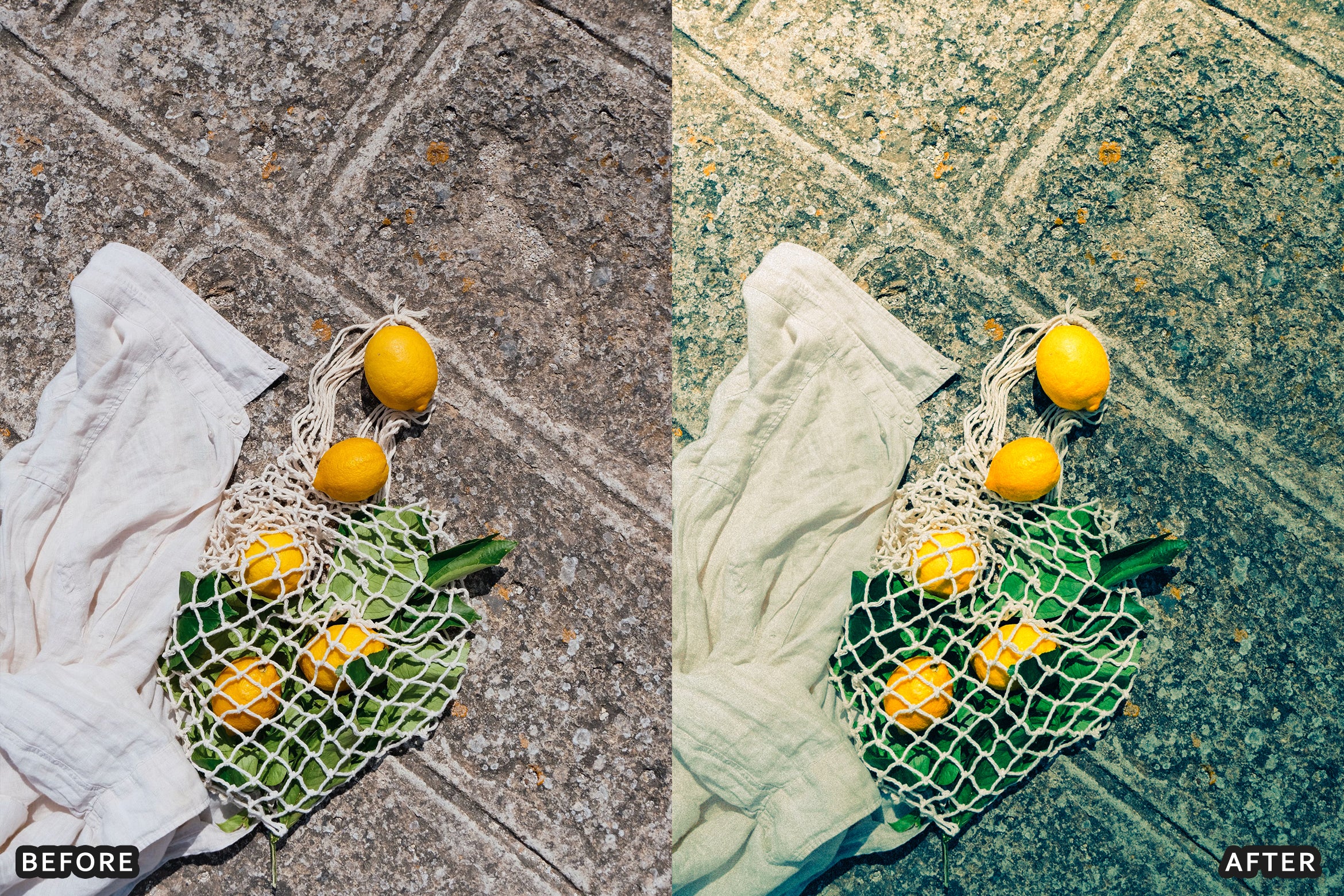 AI-Optimized Amalfi Lemon Lightroom Presets