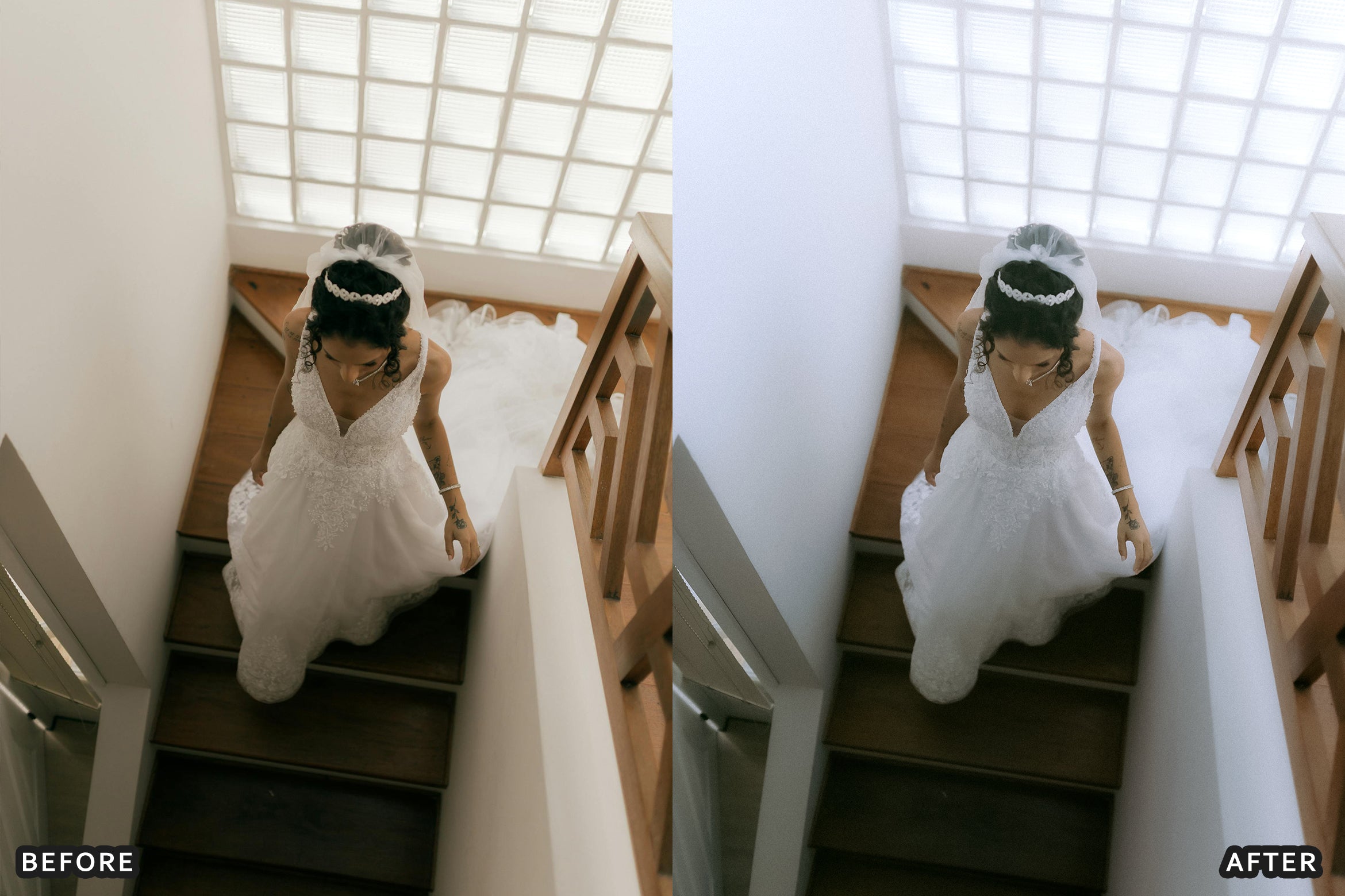 AI-Optimized Bridal Window Glow Lightroom Presets - Lightroom Presets - by AAA Presets