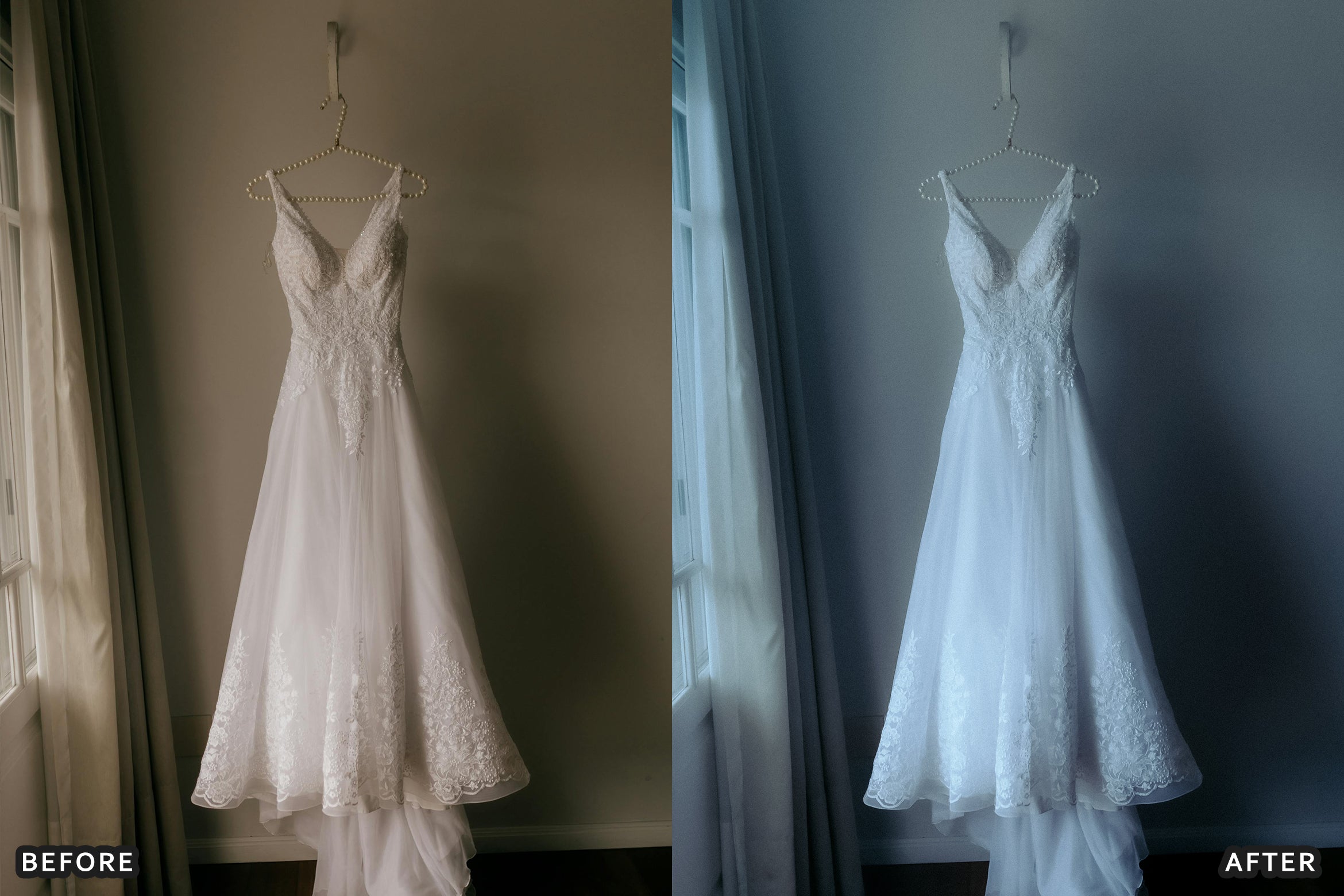 AI-Optimized Bridal Window Glow Lightroom Presets - Lightroom Presets - by AAA Presets