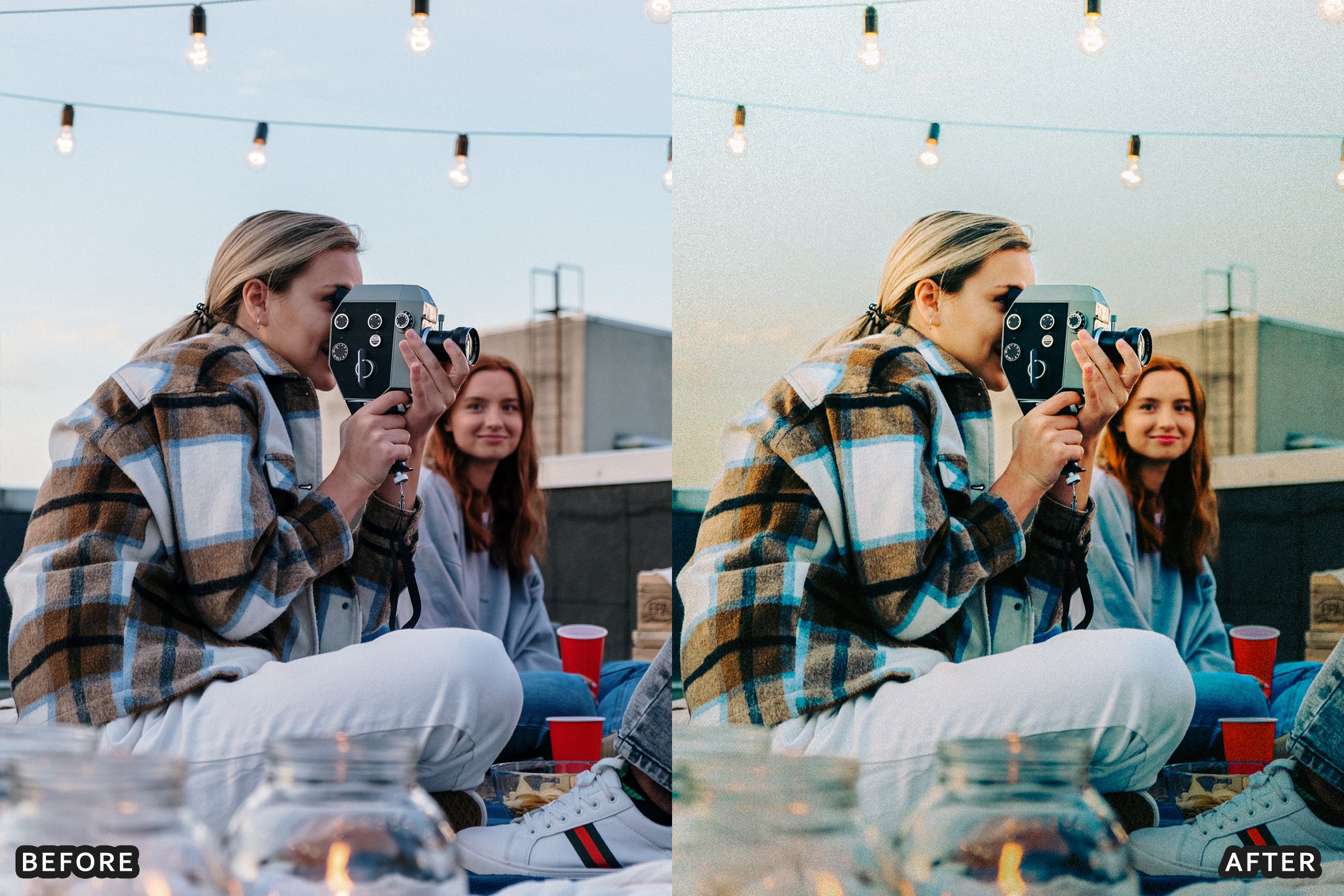 AI-Optimized Candid Camera Roll Lightroom Presets