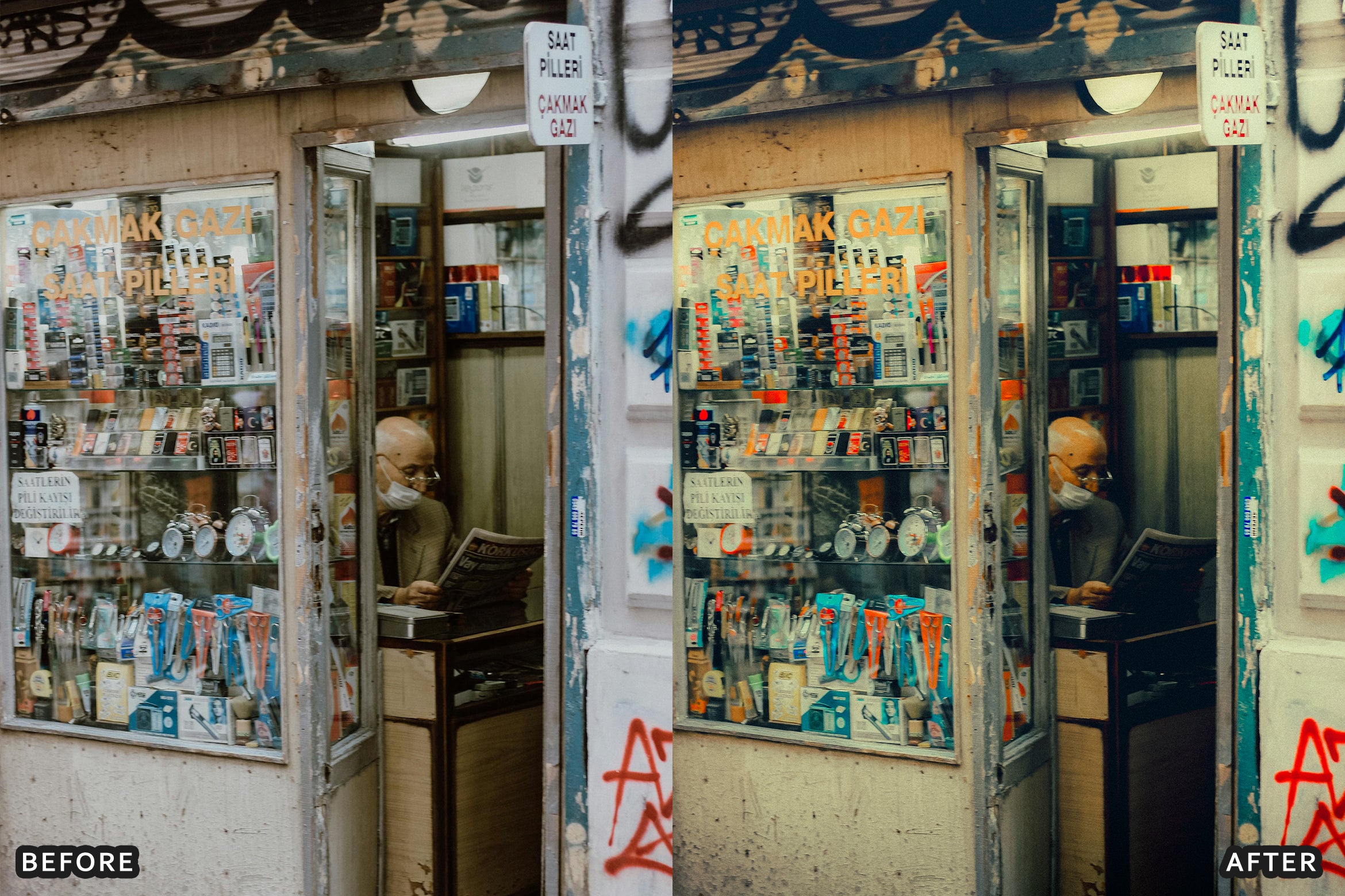 AI-Optimized Warm Pastel Cinematic Street Film Lightroom Presets - Lightroom Presets - by AAA Presets