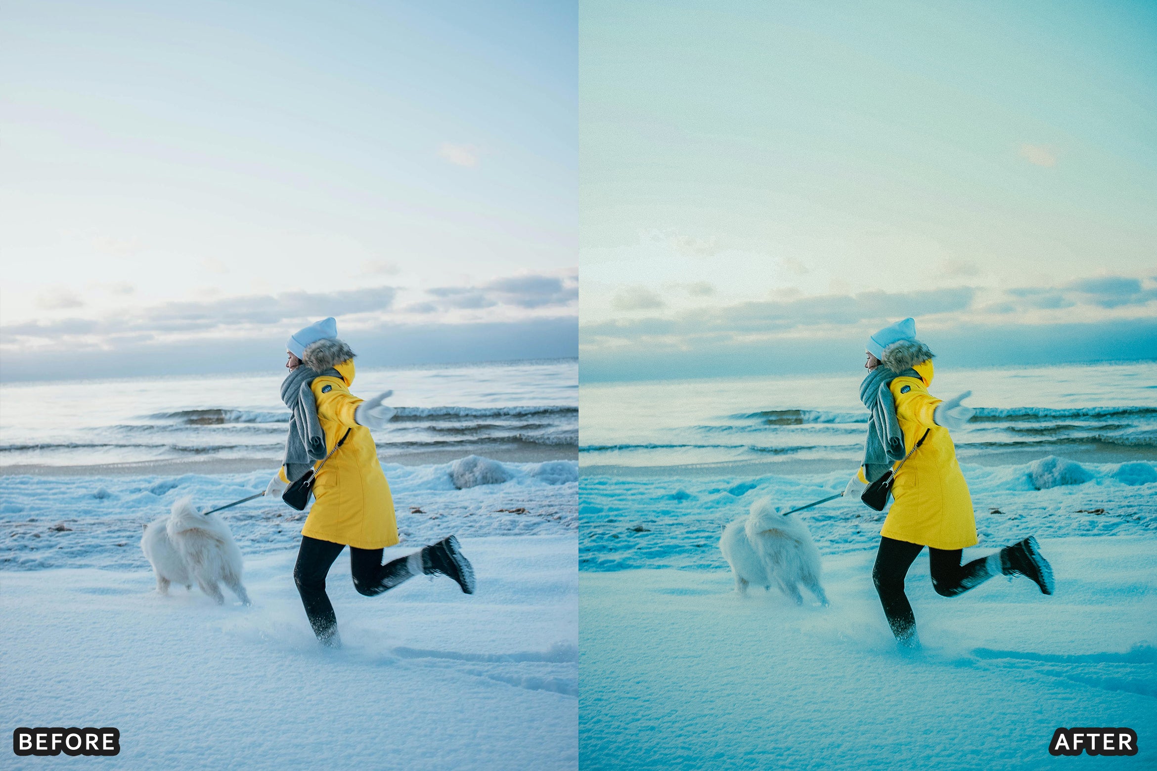 AI-Optimized Winter Snow Landscape Lightroom Presets - Lightroom Presets - by AAA Presets