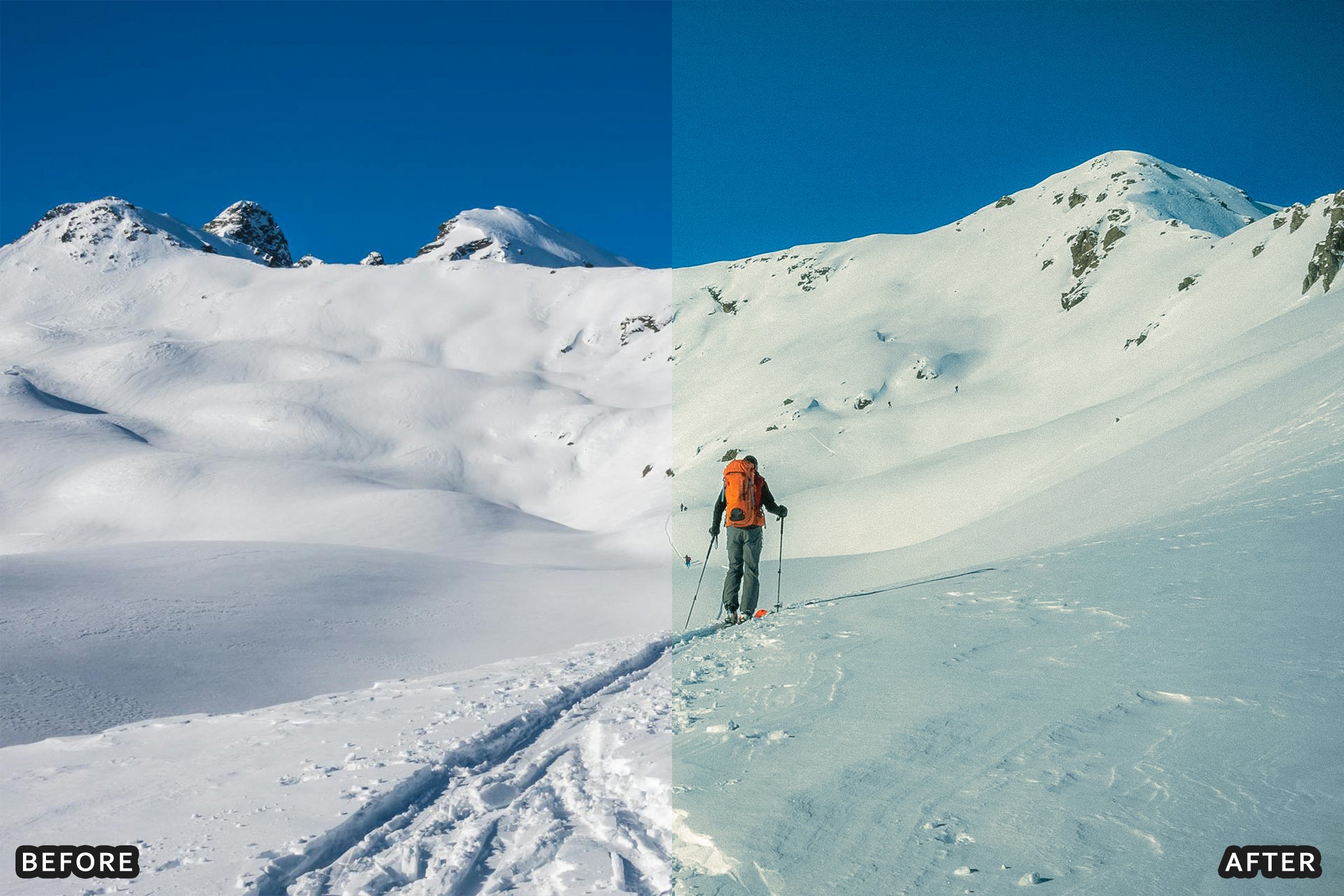 AI-Optimized Winter Snow Landscape Lightroom Presets - Lightroom Presets - by AAA Presets