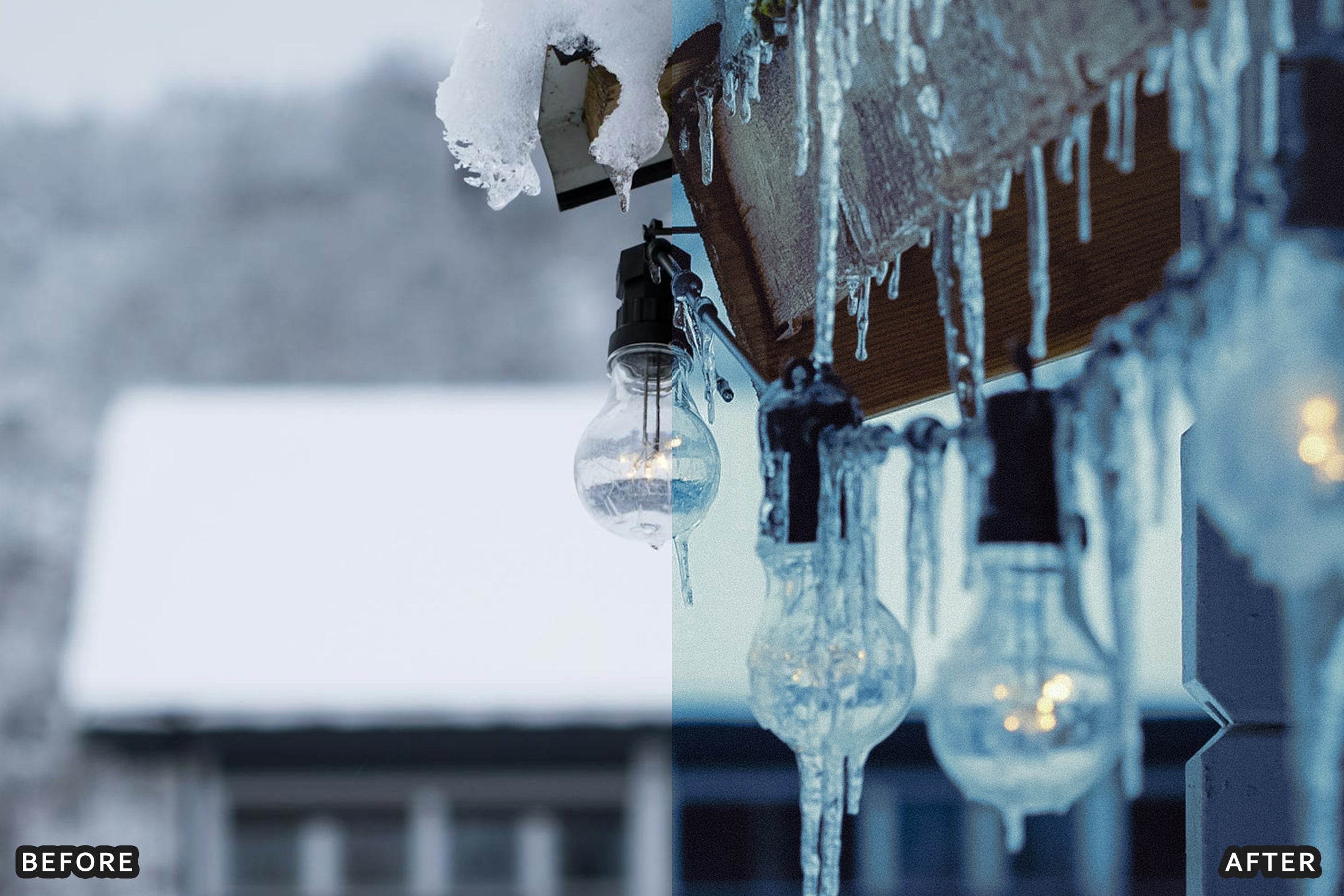 AI-Optimized Winter Snow Landscape Lightroom Presets - Lightroom Presets - by AAA Presets