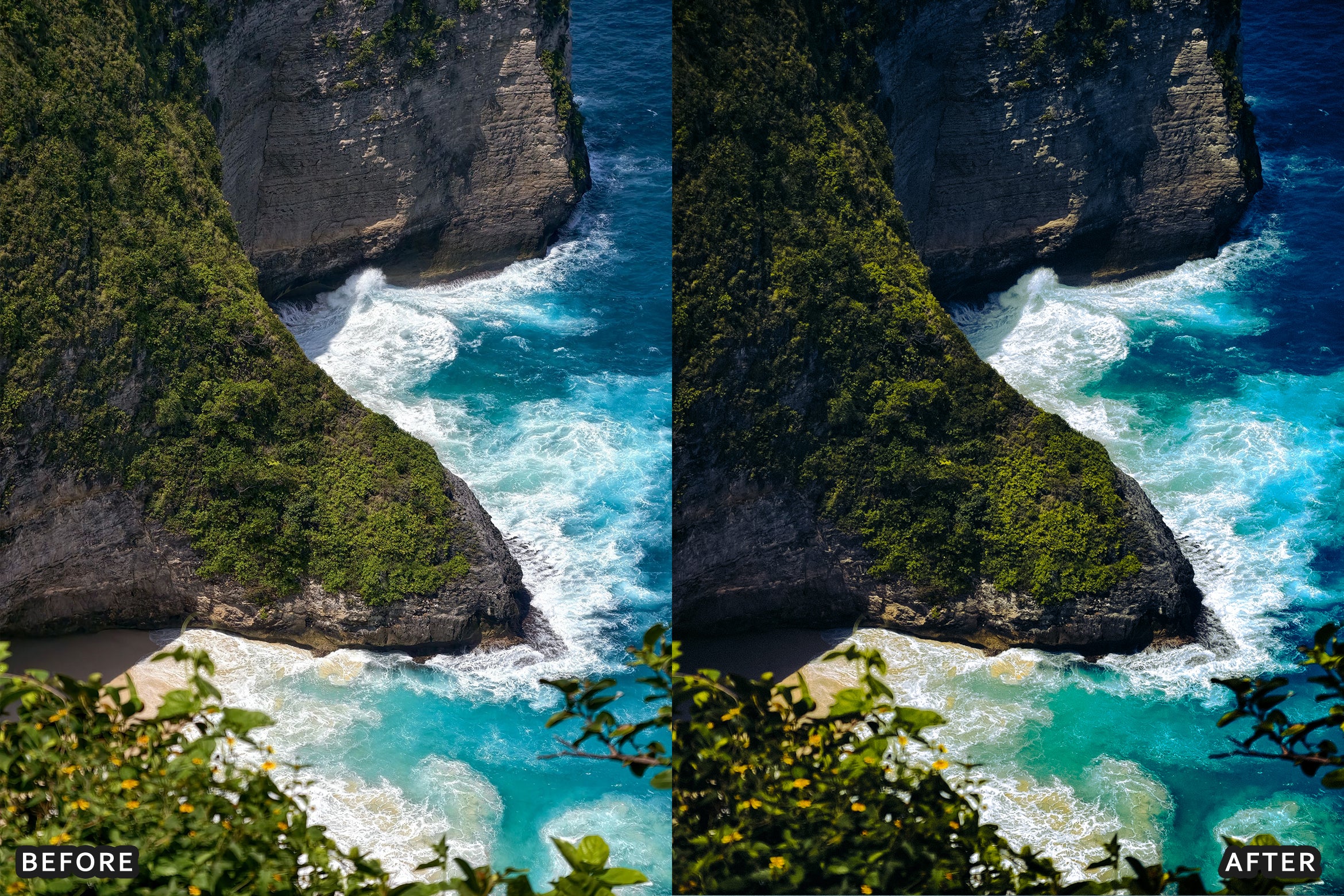 AI-Optimized Coastal Blue Lightroom Presets