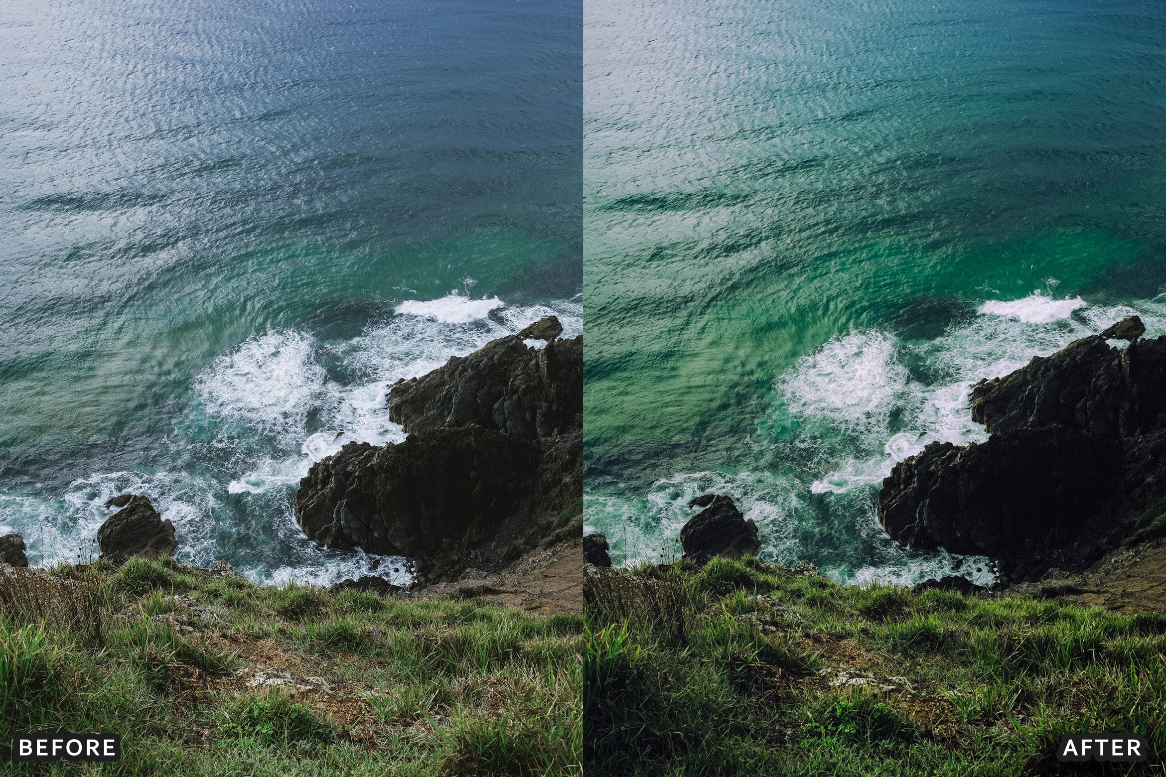 AI-Optimized Coastal Blue Lightroom Presets